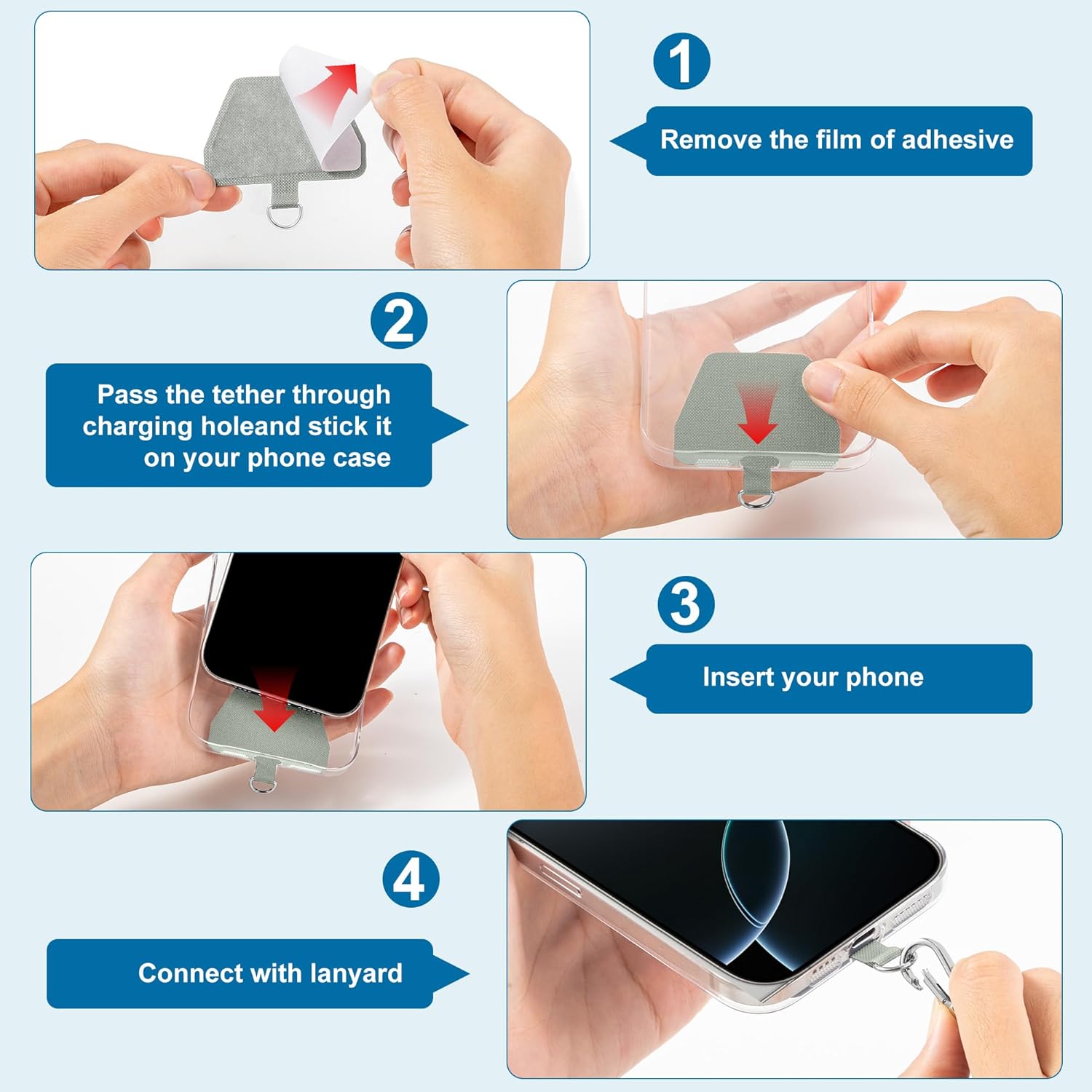 Thumbnail 5 de COCASES Phone Lanyard 2 Pack for iPhone