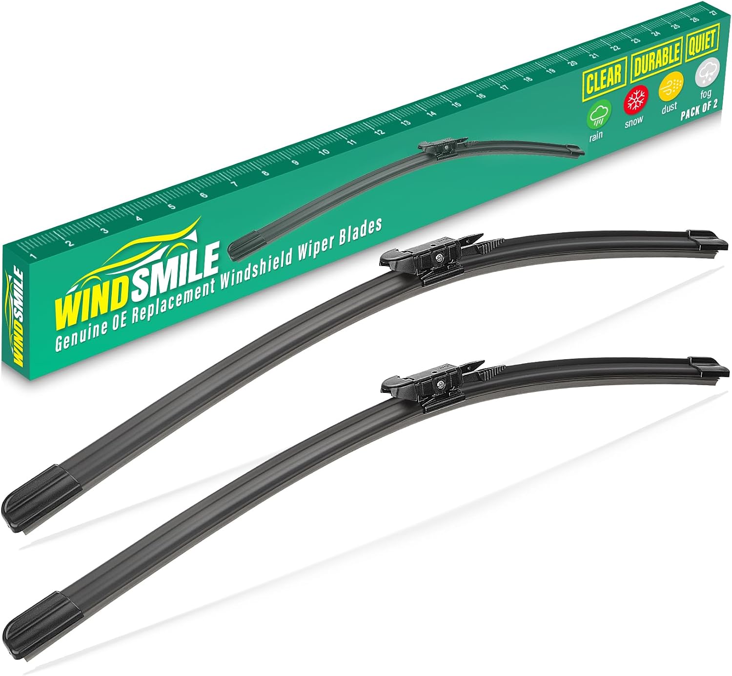 Detalle de Ford 28 in Wiper Blade Set, 2-Pack