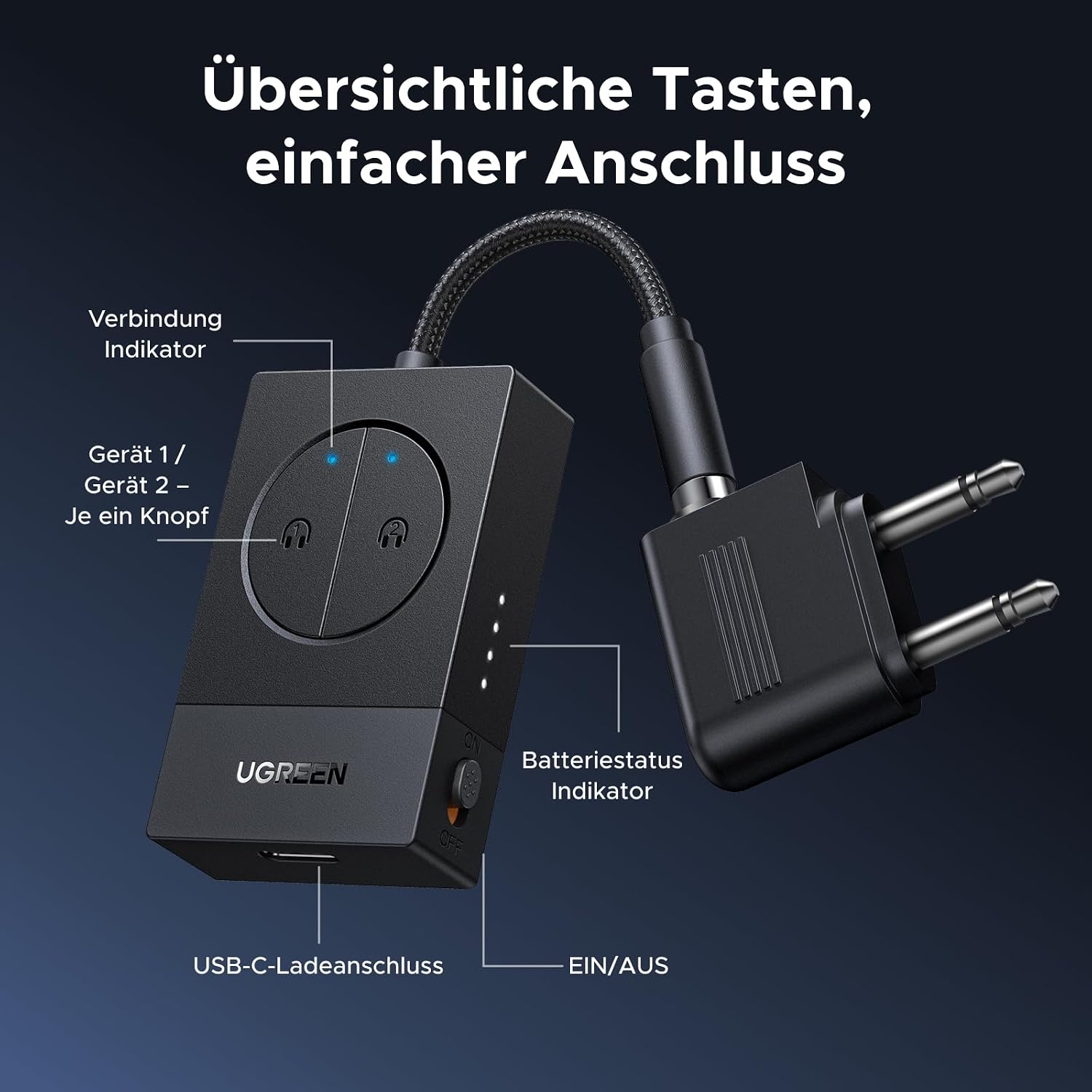 Thumbnail 6 de UGREEN Bluetooth Adapter 19 Std.
