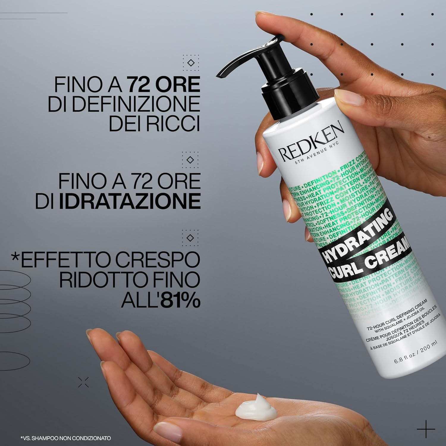 Thumbnail 1 de Redken Curl Stylers Crema Arricciante Per Definizione Ricci e Definizione Idratante con Olio di Jojoba & Squalane, 250 ml