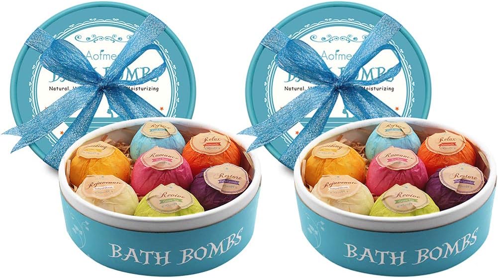 Detalle de Aofmee Bath Bombs Gift Set – 14‑Piece Spa Kit for Moisturising Skin