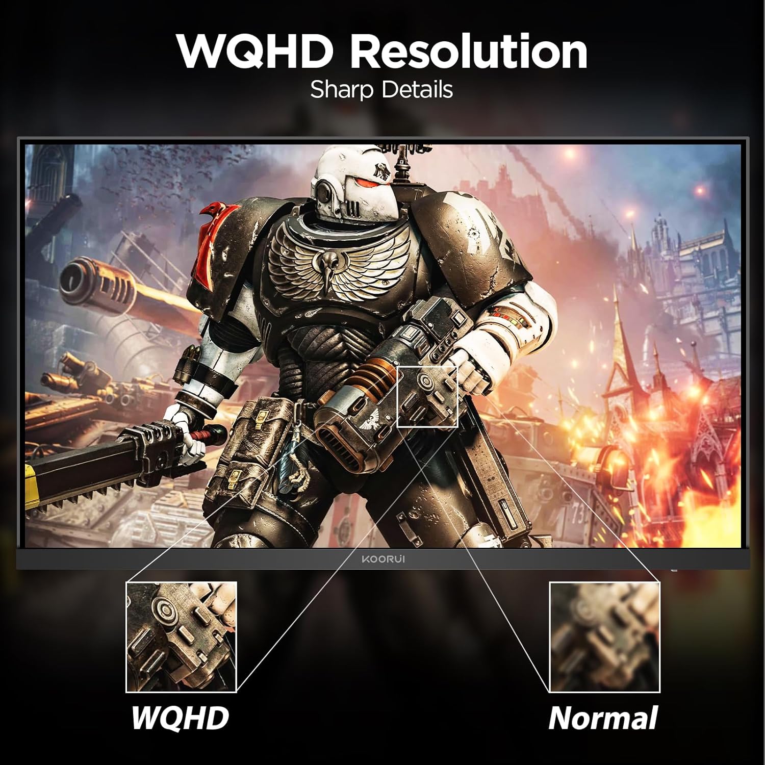 Thumbnail 4 de KOORUI 24" 180Hz Gaming Monitor ⚡