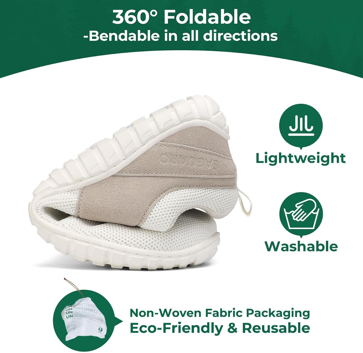 Thumbnail 6 de SAGUARO Wish Ⅰ – Chaussures minimalistes unisex en maille, semelle zero-fall