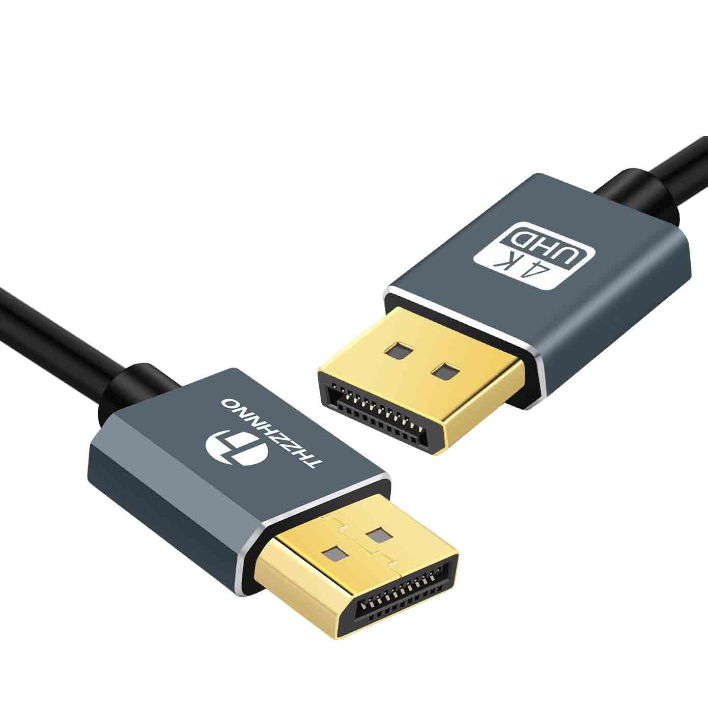 Thumbnail 6 de Thzzhnno DisplayPort Spiralkabel 1M 4K