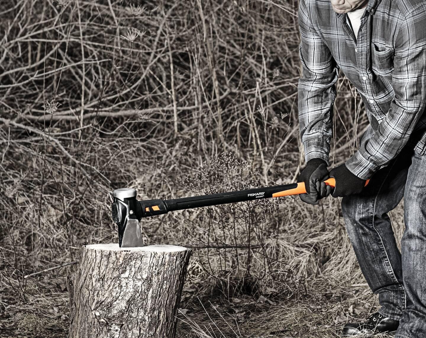 Thumbnail 6 de Fiskars Ascia da spacco IsoCore XXL 92 cm: potenza stabile per tronchi grandi