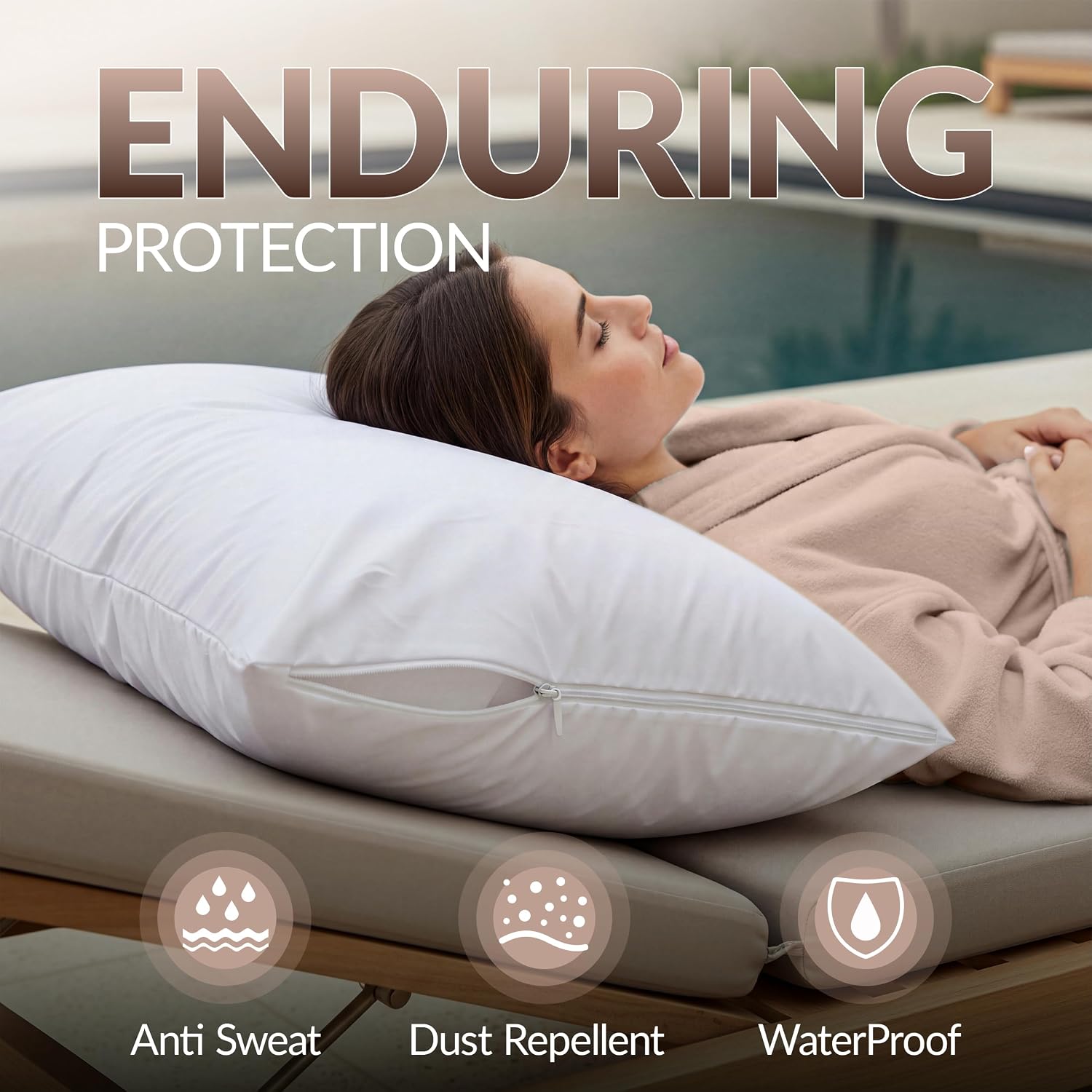 Detalle de Utopia Bedding Pillow Protectors, King Size