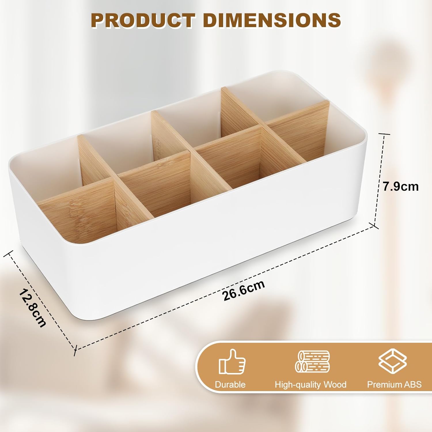 Thumbnail 1 de AiQInu Organisateur de Bureau 26,6 cm 🧰