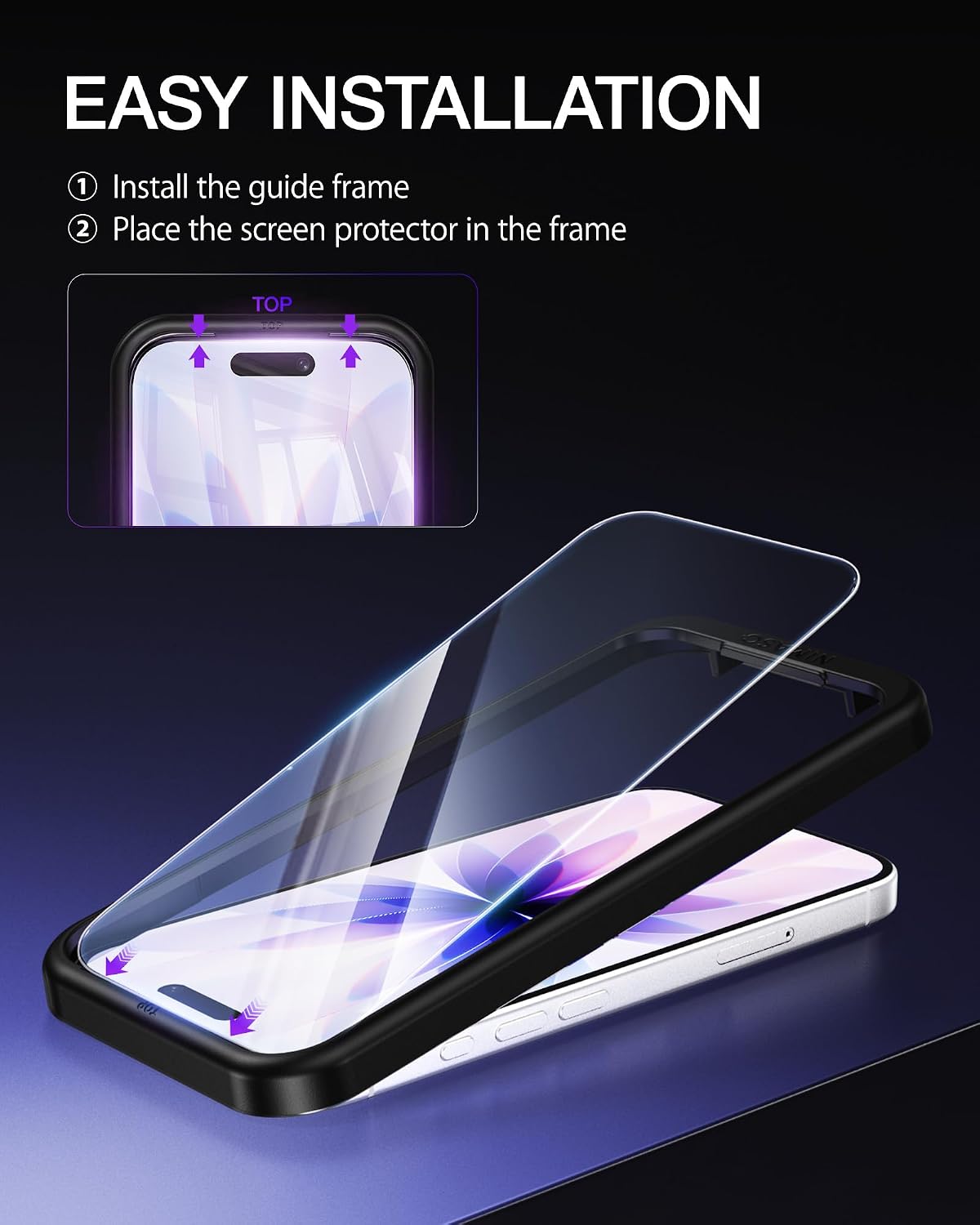 Thumbnail 6 de NIMASO iPhone 17 screen protector 6.3-inch