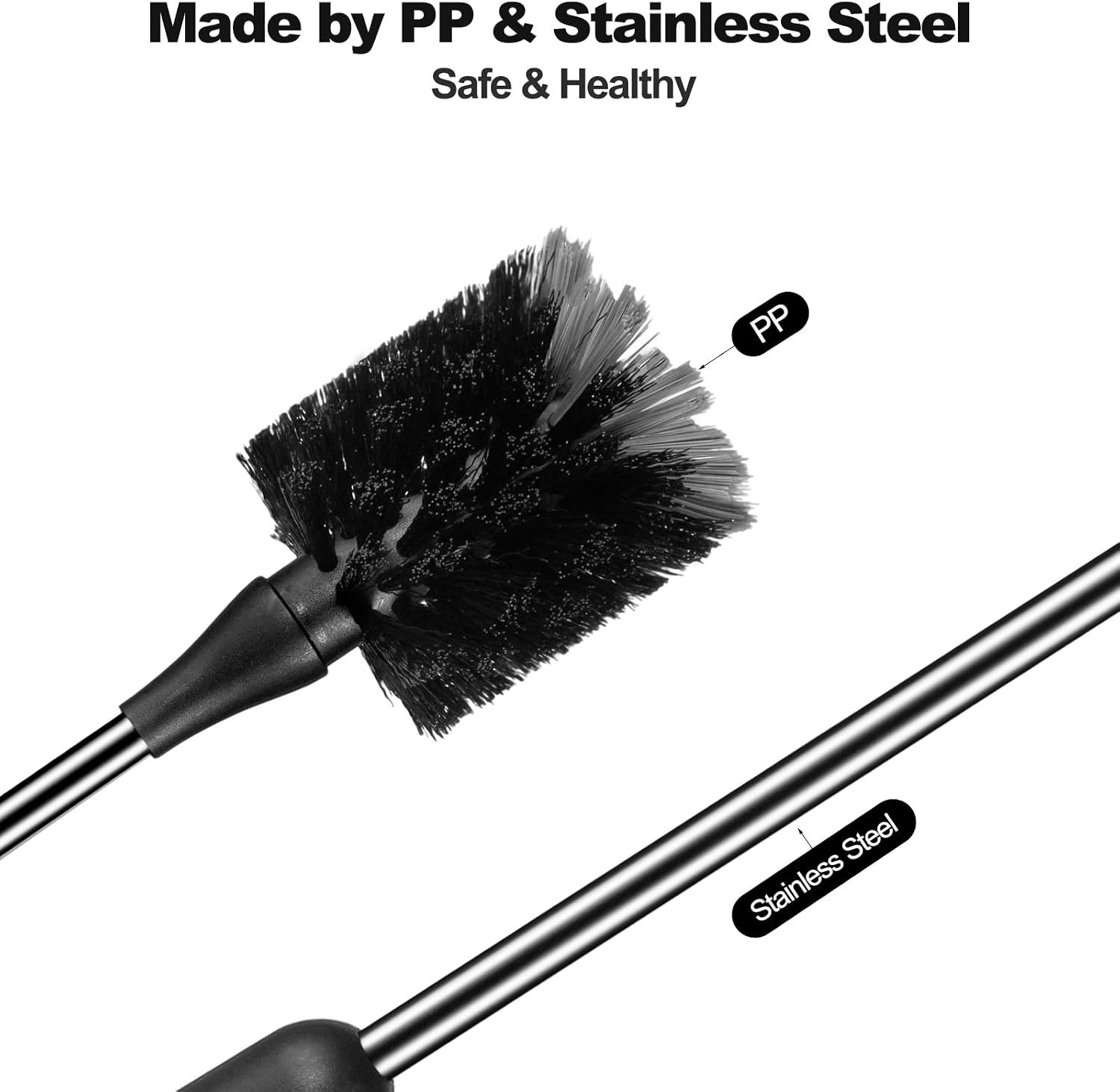 Detalle 1 de Bottle Cleaning Brush Set, 15-Inch Handle