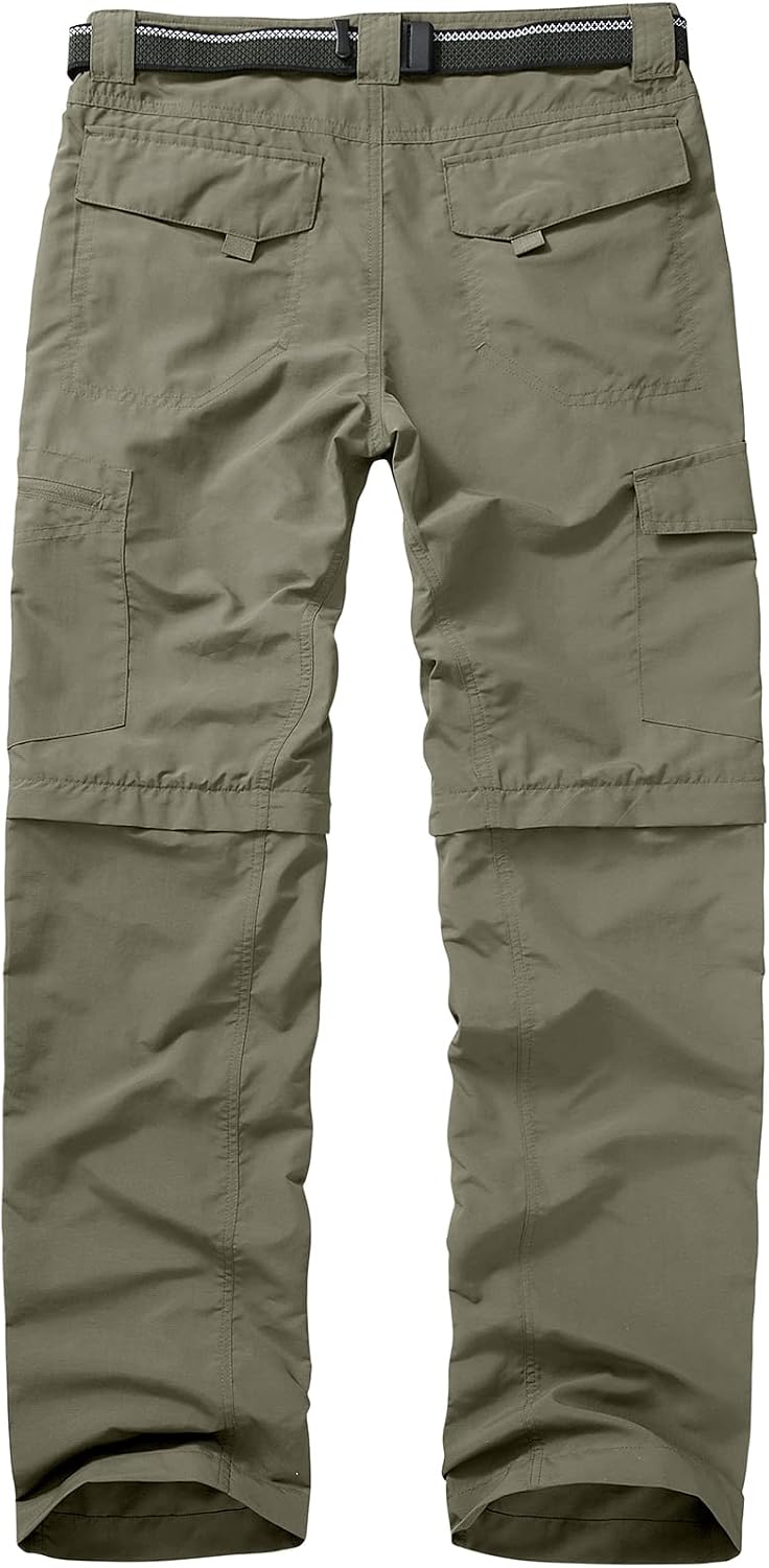 Detalle de mosingle Walking Hiking Trousers Mens 2‑in‑1