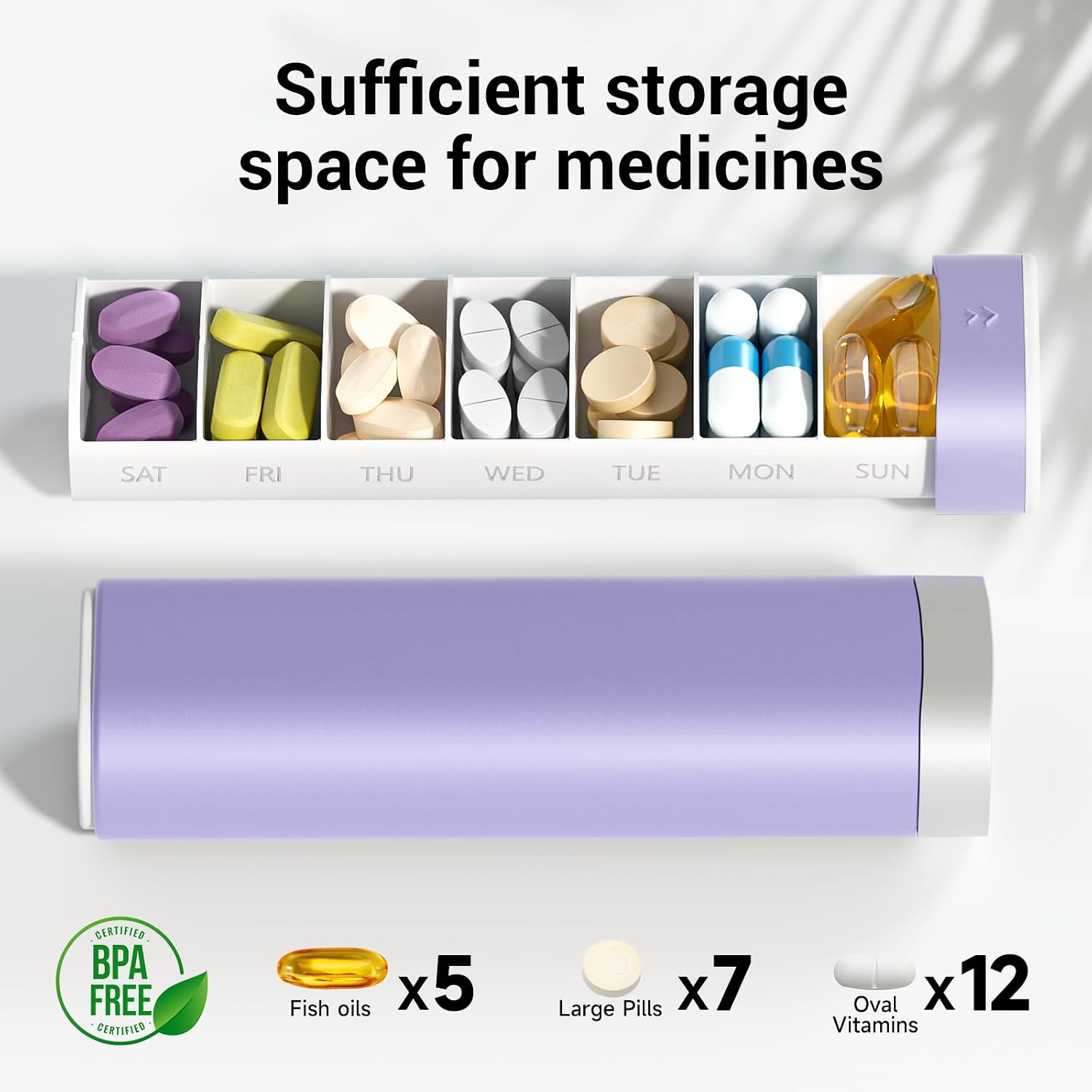 Thumbnail 2 de Betife 7 Day Pill Organizer