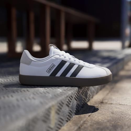 Detalle de adidas Donna Vl Court 3.0 Shoes – Cloud White/Core Black/Grey One, misura 40 EU