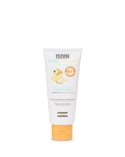 Detalle de ISDIN Baby Naturals Pomada del Pañal Regeneradora: protección y regeneración para la piel sensible del bebé