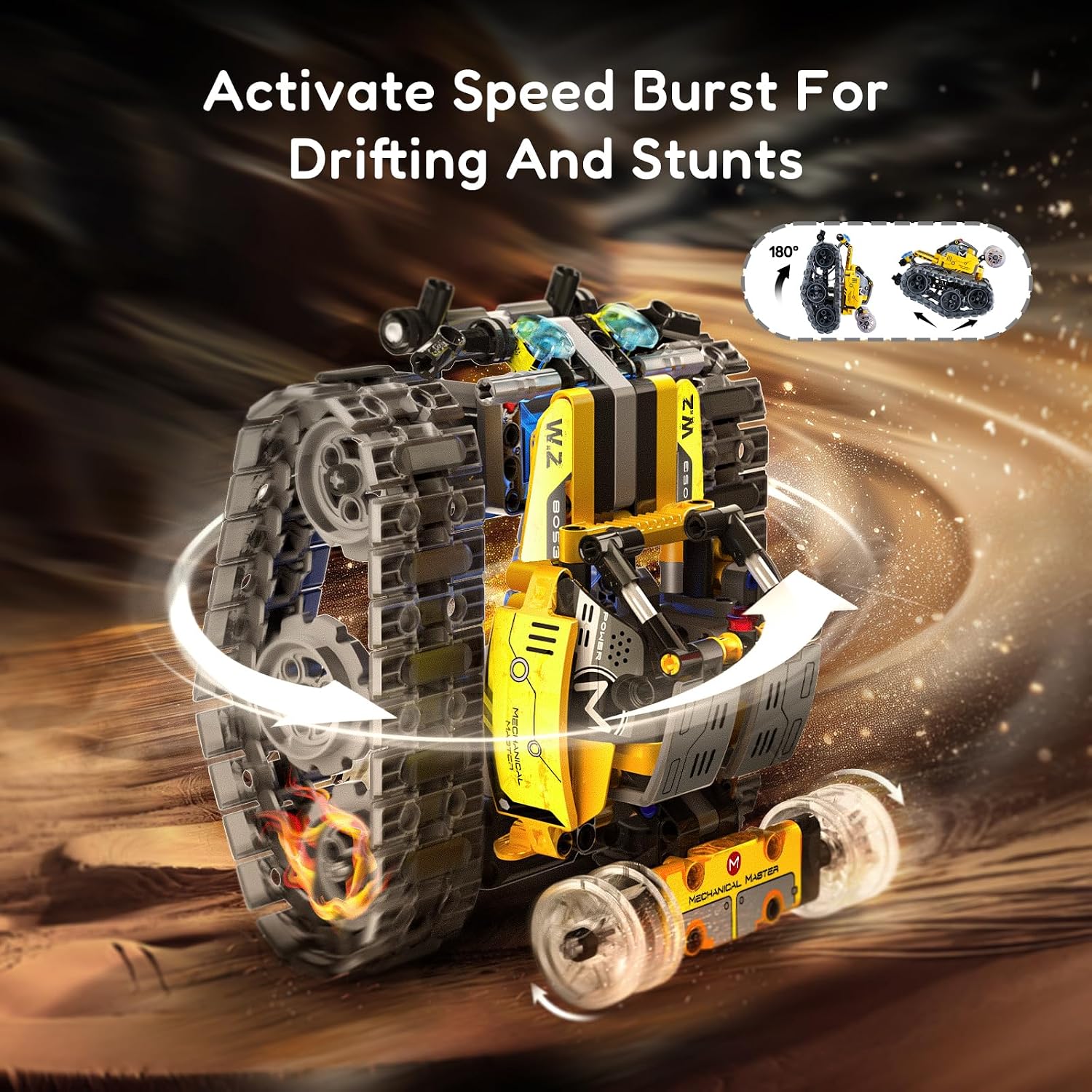 Detalle de IKUPER Technic Robot Building Kit 631 Pieces