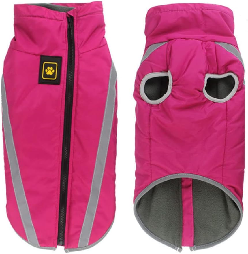 Detalle de FEimaX Dog Coat: Waterproof, Windproof, Fleece-Lined Jacket with Harness Hole for All Sizes