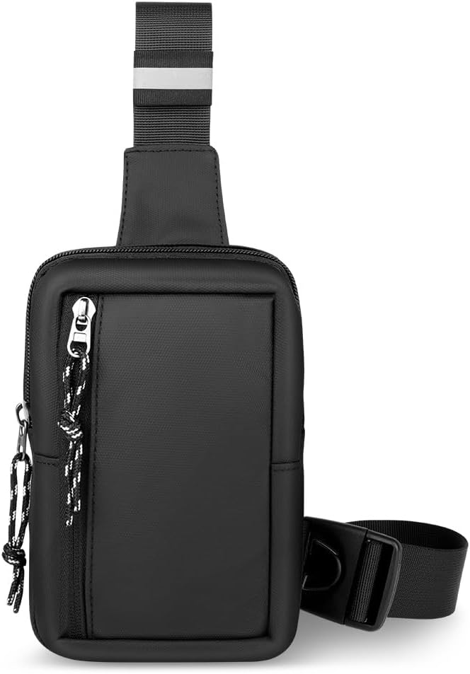 Detalle de flintronic Umhängetasche, Sling Chest Crossbody Bag – Wasserdicht, Vielseitig und Tragbar