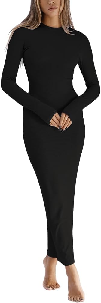 Thumbnail 6 de Midi bodycon dress, ribbed knit