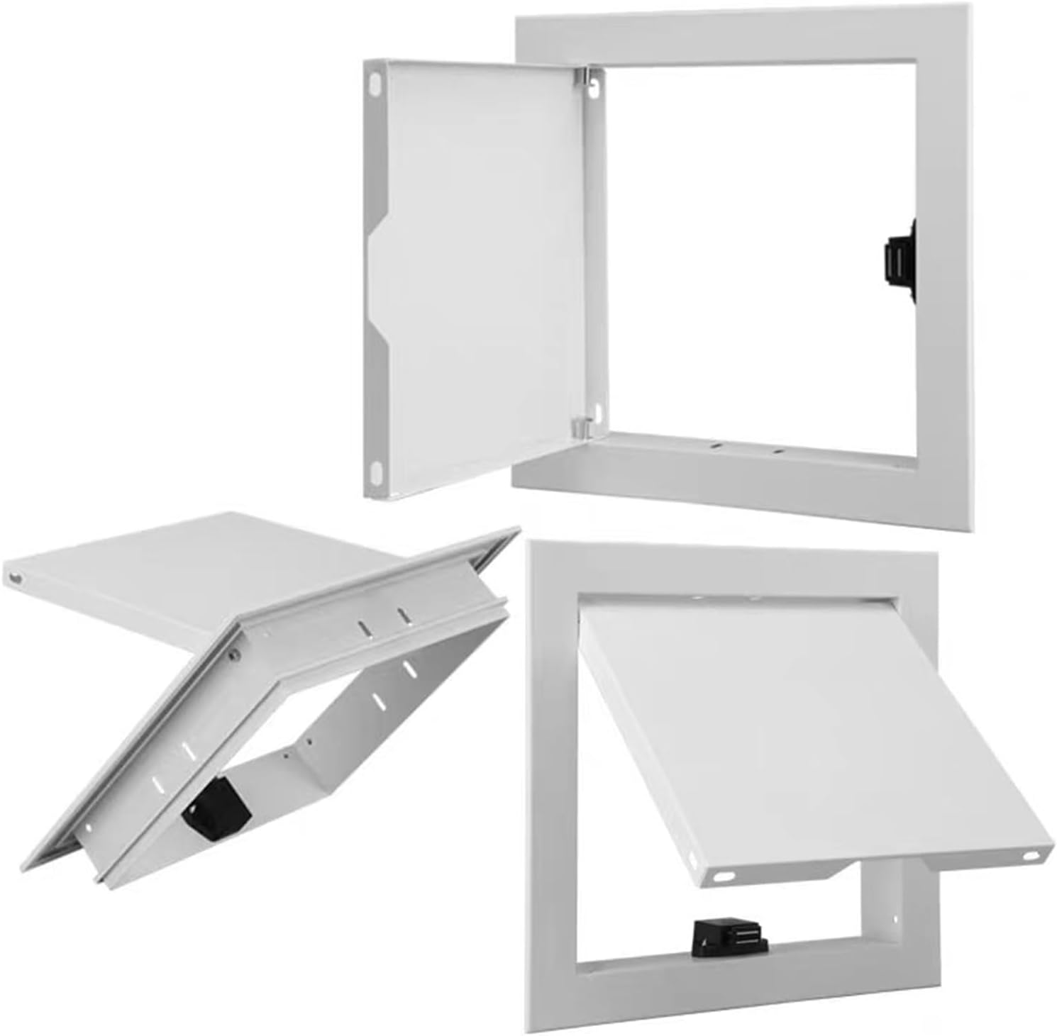 Detalle 1 de Ankuce MDOOR Galvanized Steel Access Panel Door, White Powder-Coated