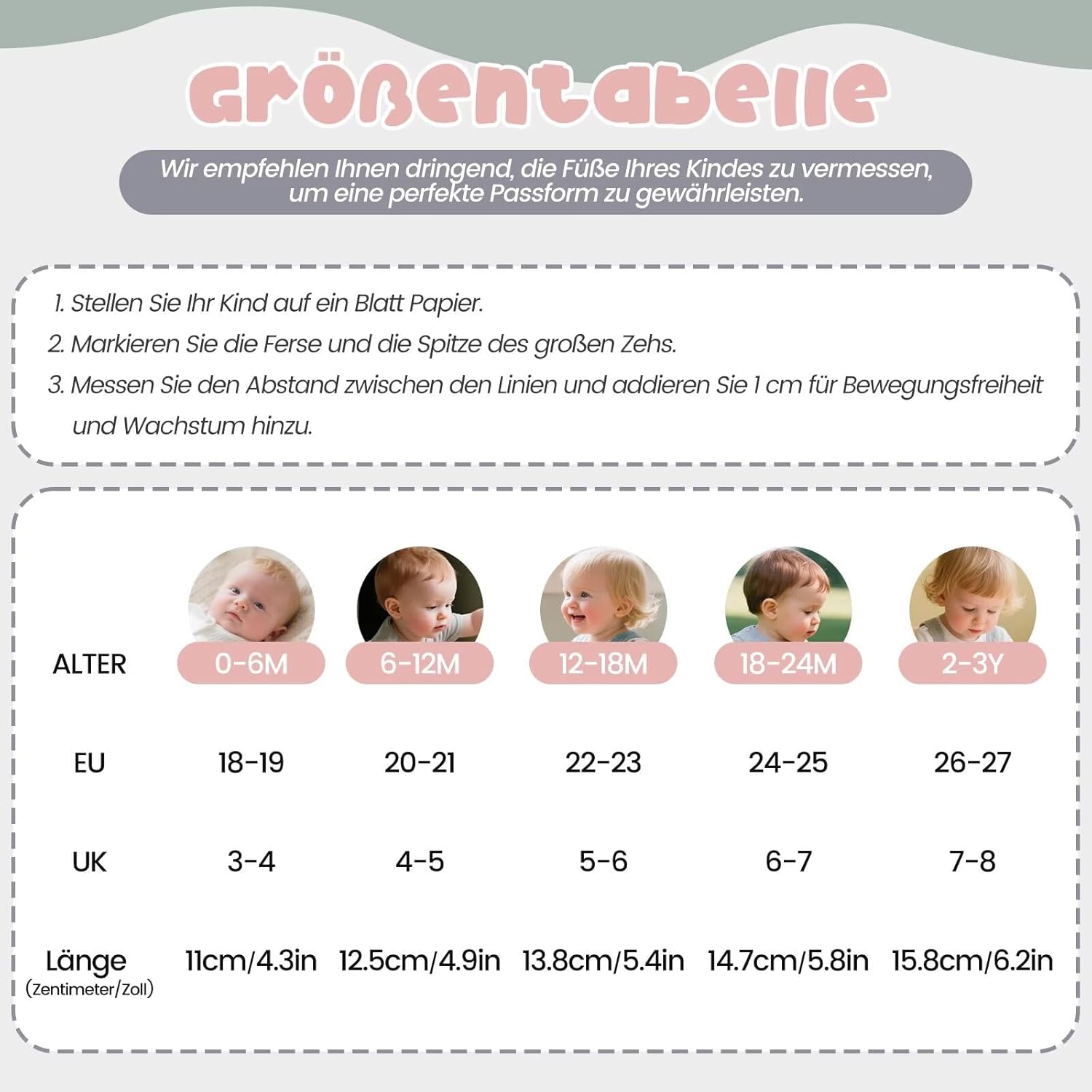 Thumbnail 4 de HMIYA Krabbelschuhe 0-6 Monate 👶