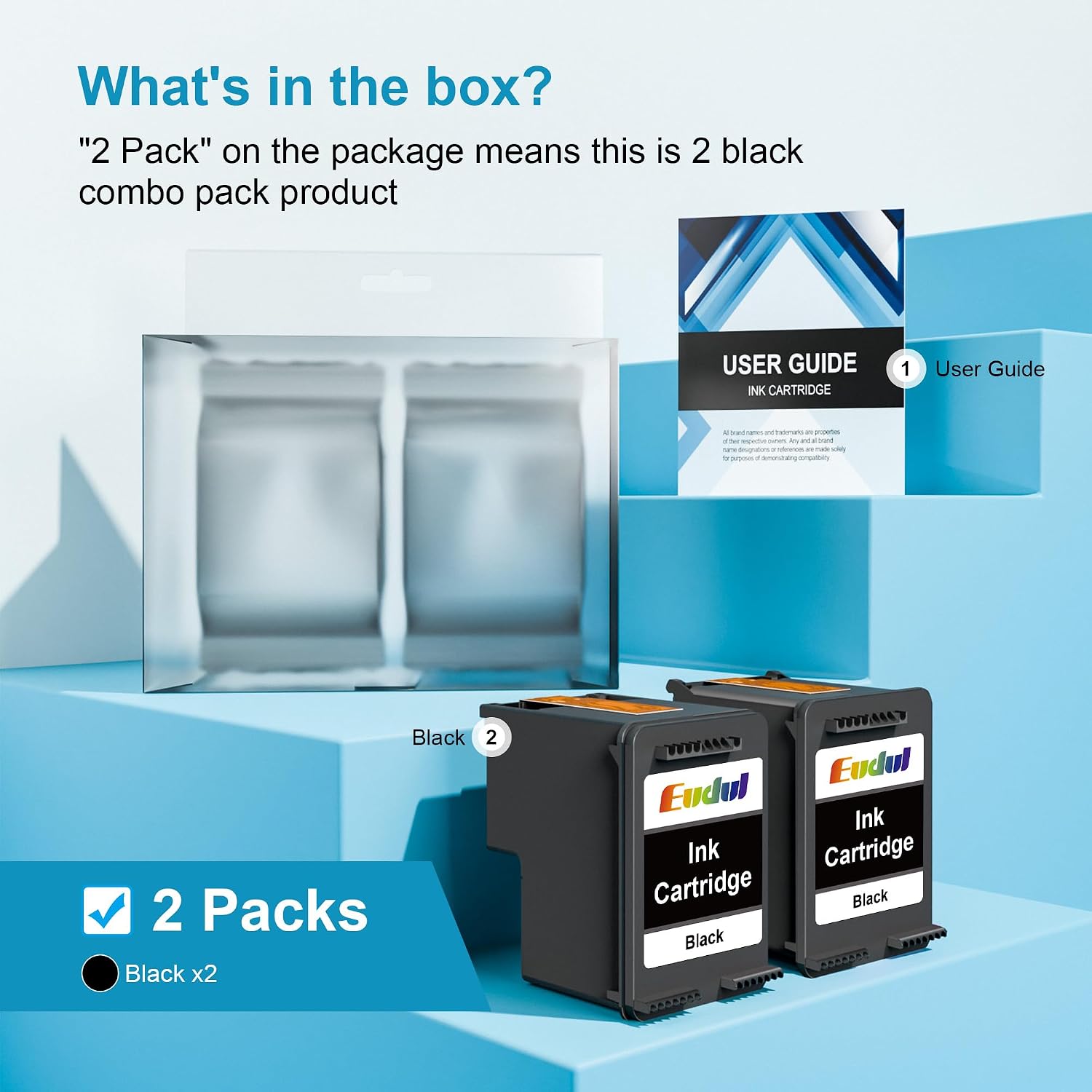 Detalle 2 de 245XL Black Ink Cartridge Replacement