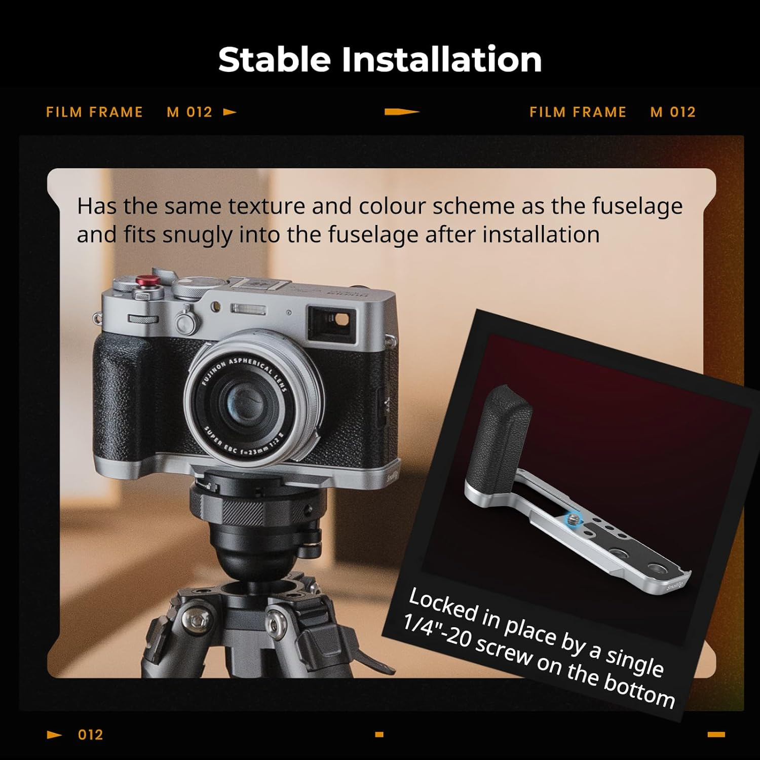 Thumbnail 2 de SMALLRIG X100VI L-Shape Handgriff für FUJIFILM X100VI/X100V mit Arca-Schnellwechselplatte