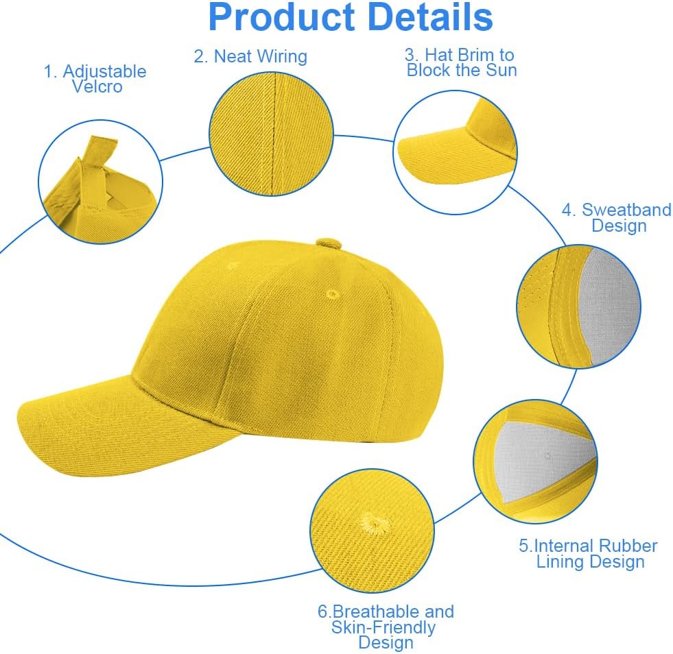 Detalle 2 de Aomig cappello baseball regolabile