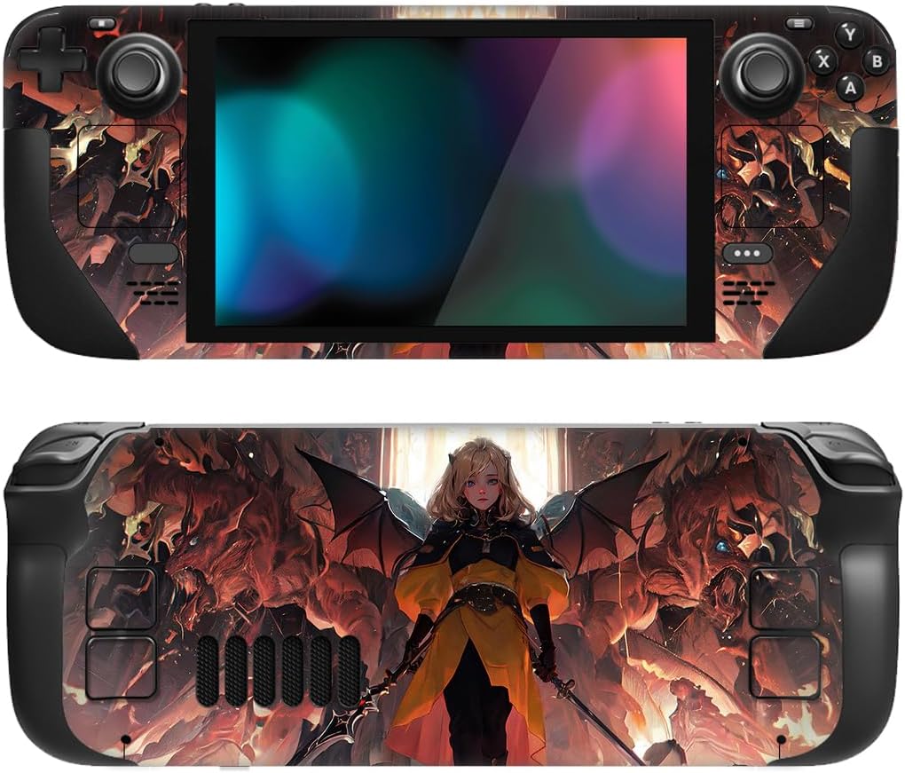 Detalle de playvital Steam Deck protective skin set