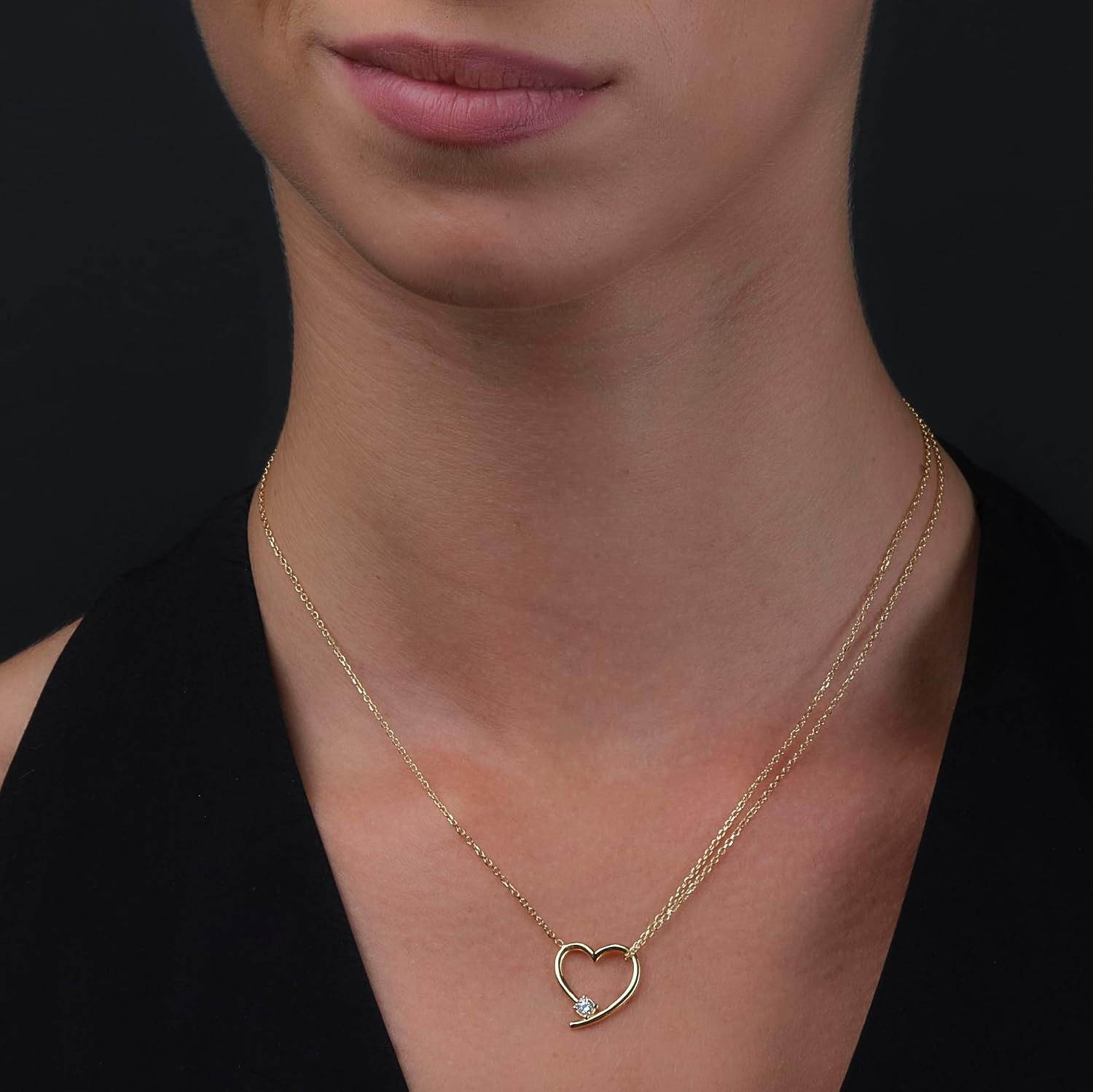 Thumbnail 4 de MIORE Collana Cuore 45 cm oro 18K