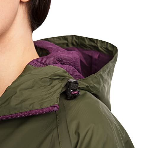 Thumbnail 6 de Trespass Womens Waterproof Packaway Jacket Qikpac Moss, Size 12