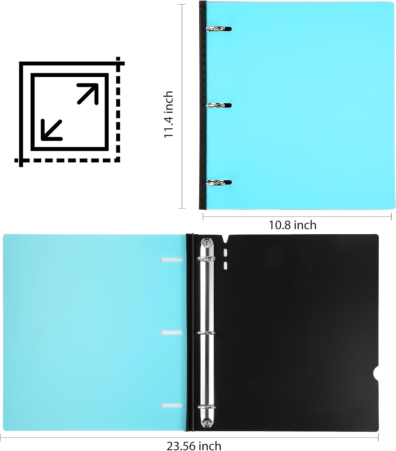 Detalle 2 de WOT I Telescoping 3-Ring Binder, 1-Inch