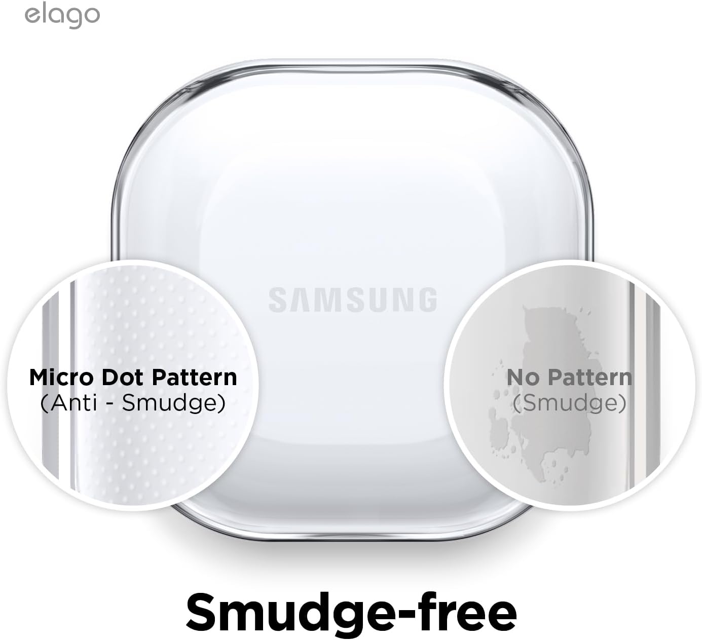 Thumbnail 2 de Coque transparente elago en TPU pour Samsung Galaxy Buds FE (2023) et Buds (2 Pro/2/Pro/Live) – protection discrète