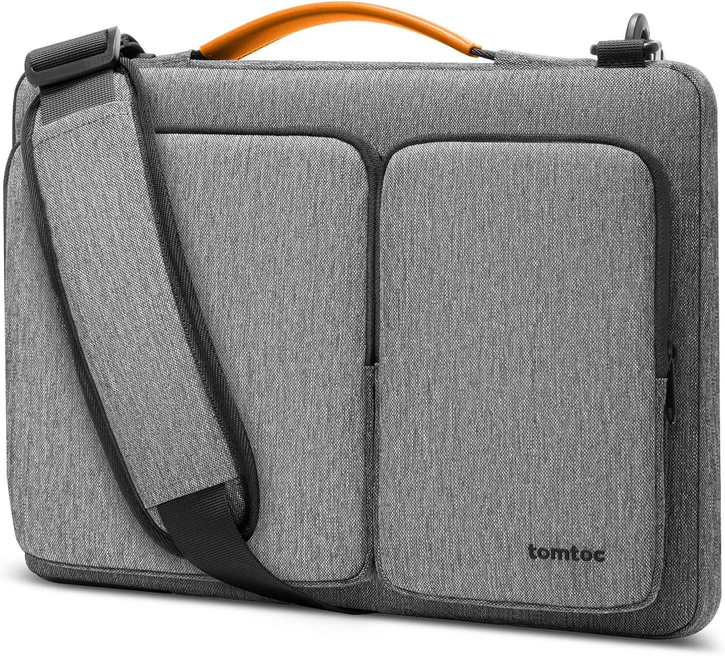 Detalle de tomtoc Laptop Shoulder Bag for 14 inch laptops (12-month warranty) — 360° protective sleeve-style carry
