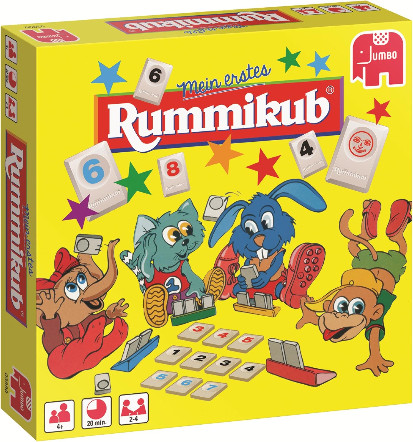 Detalle de Jumbo Rummikub Travel Pouch Original – 2 bis 4 Spieler