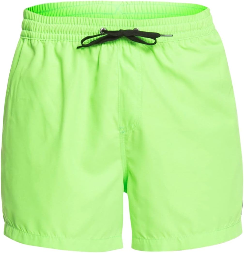 Detalle de Quiksilver Everyday Volley 15" Bañador para Hombre – Lime Punch, Talla M