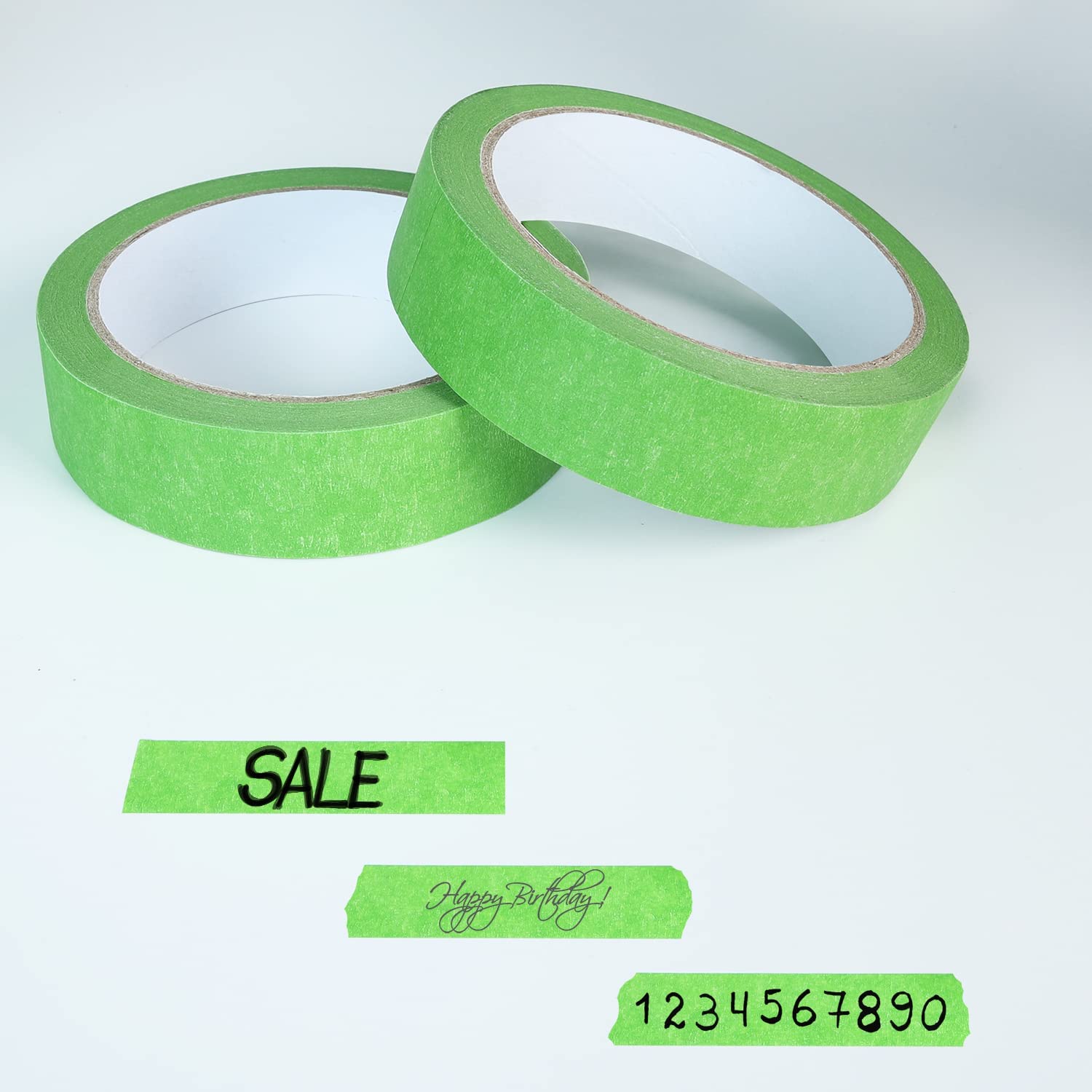 Thumbnail 6 de Northern Brothers 12 Rolls Green Painters Masking Tape (25mm x 20m) for Sharp Lines