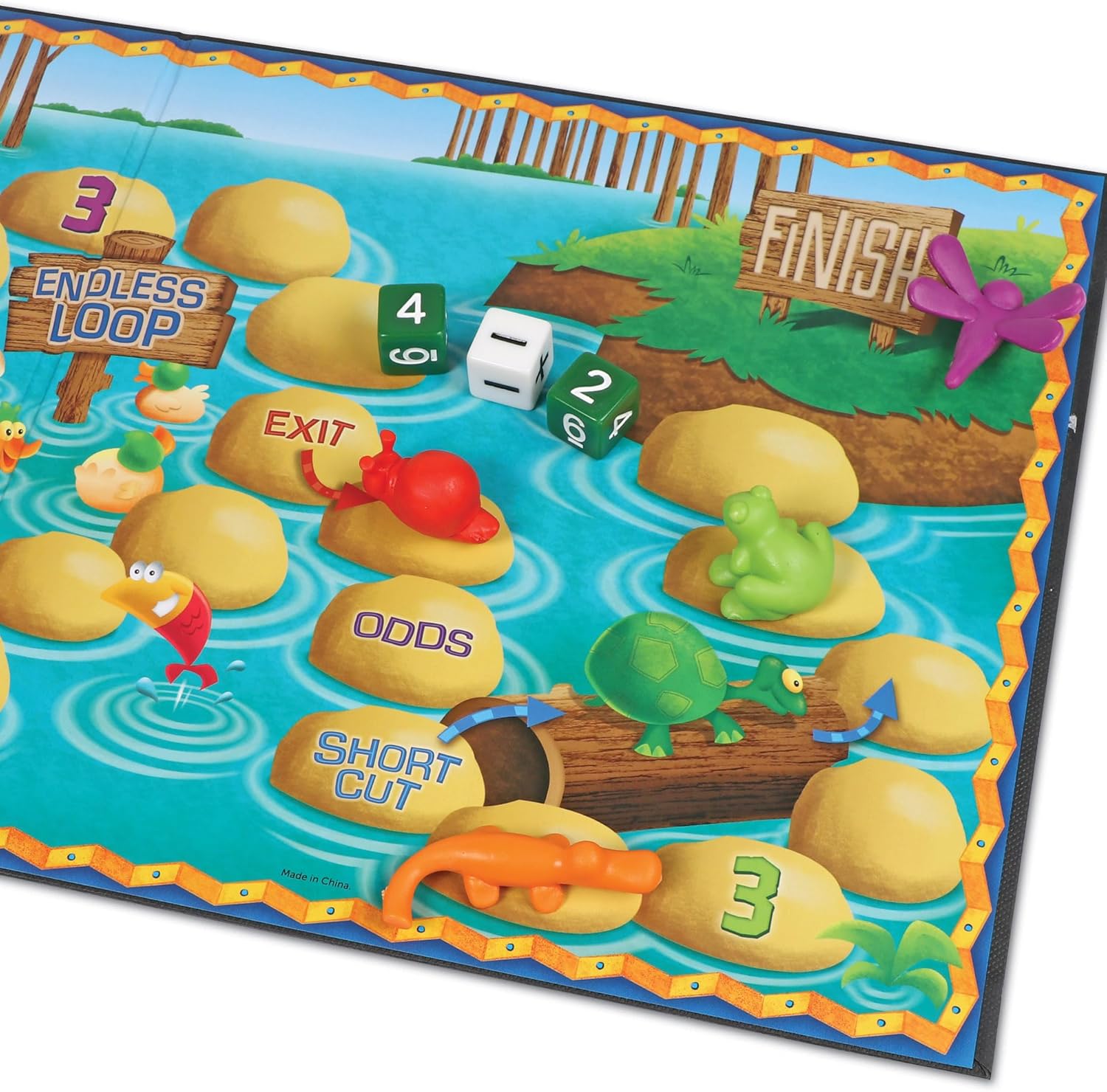 Detalle de Learning Resources Sum Swamp: Gioco di Addizioni e Sottrazioni per bambini dai 5 anni