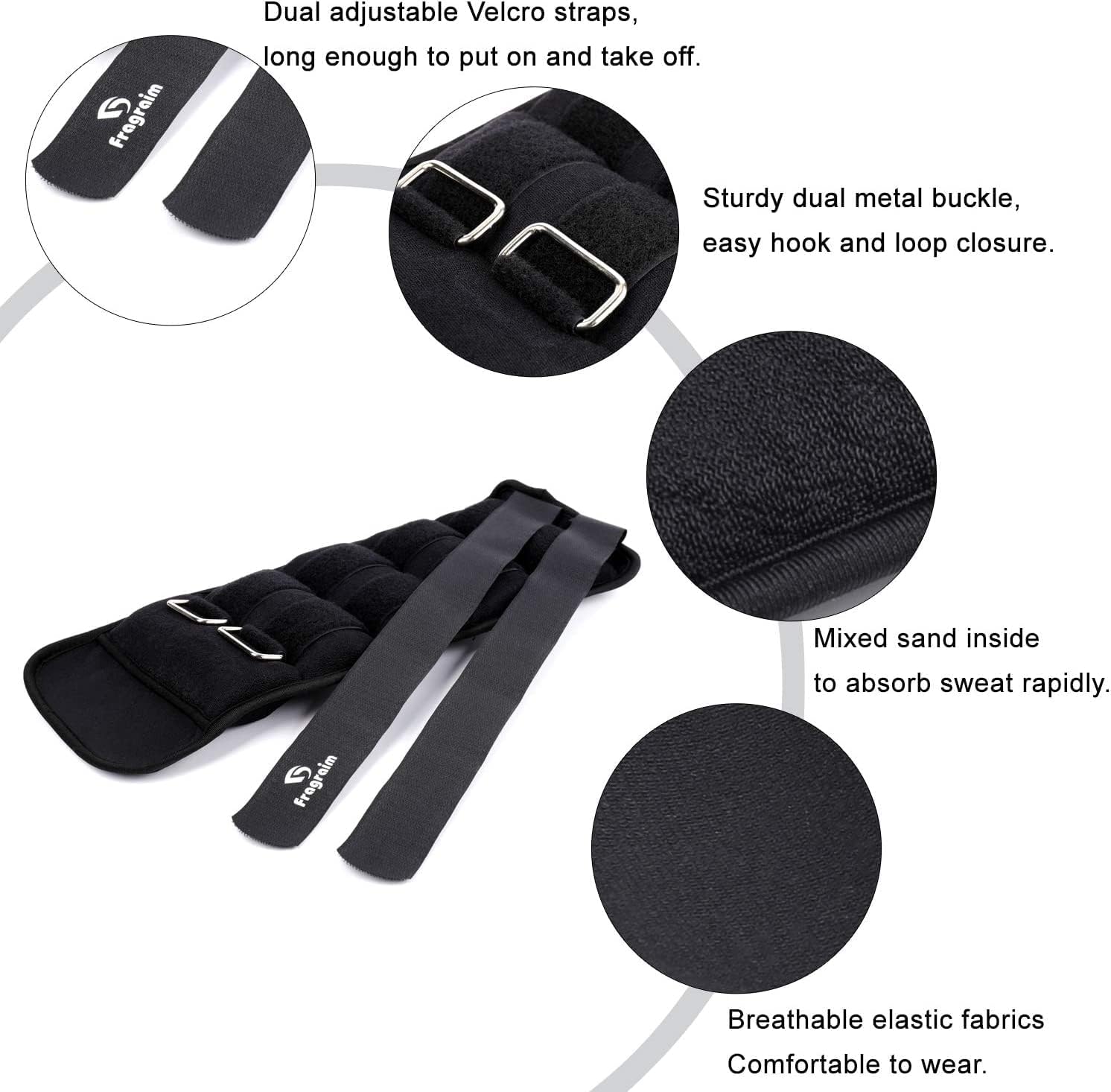 Detalle 1 de Ankle Weights 1 Pair 0.5 kg