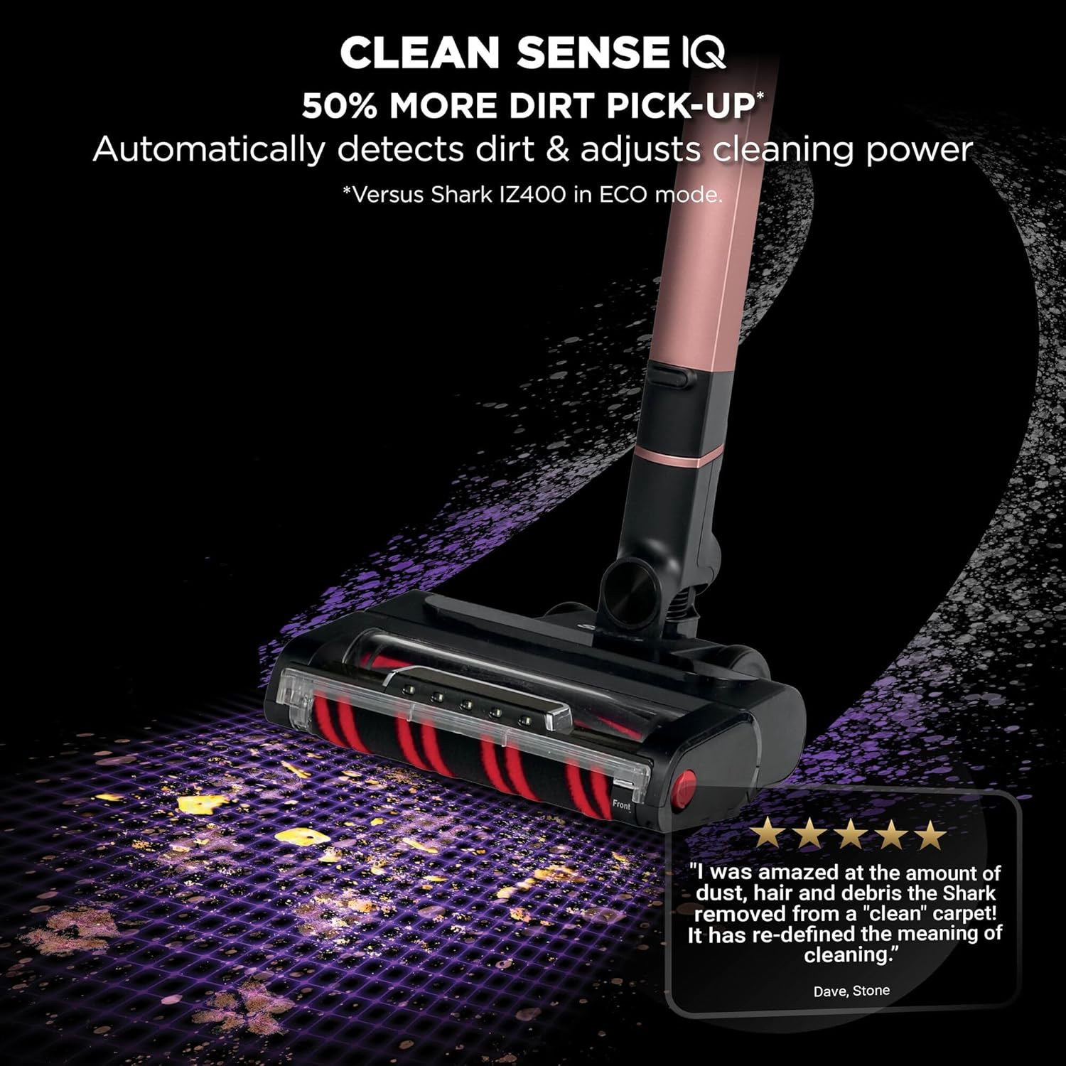 Thumbnail 3 de Shark Stratos IZ400UK 60 min cordless stick vacuum