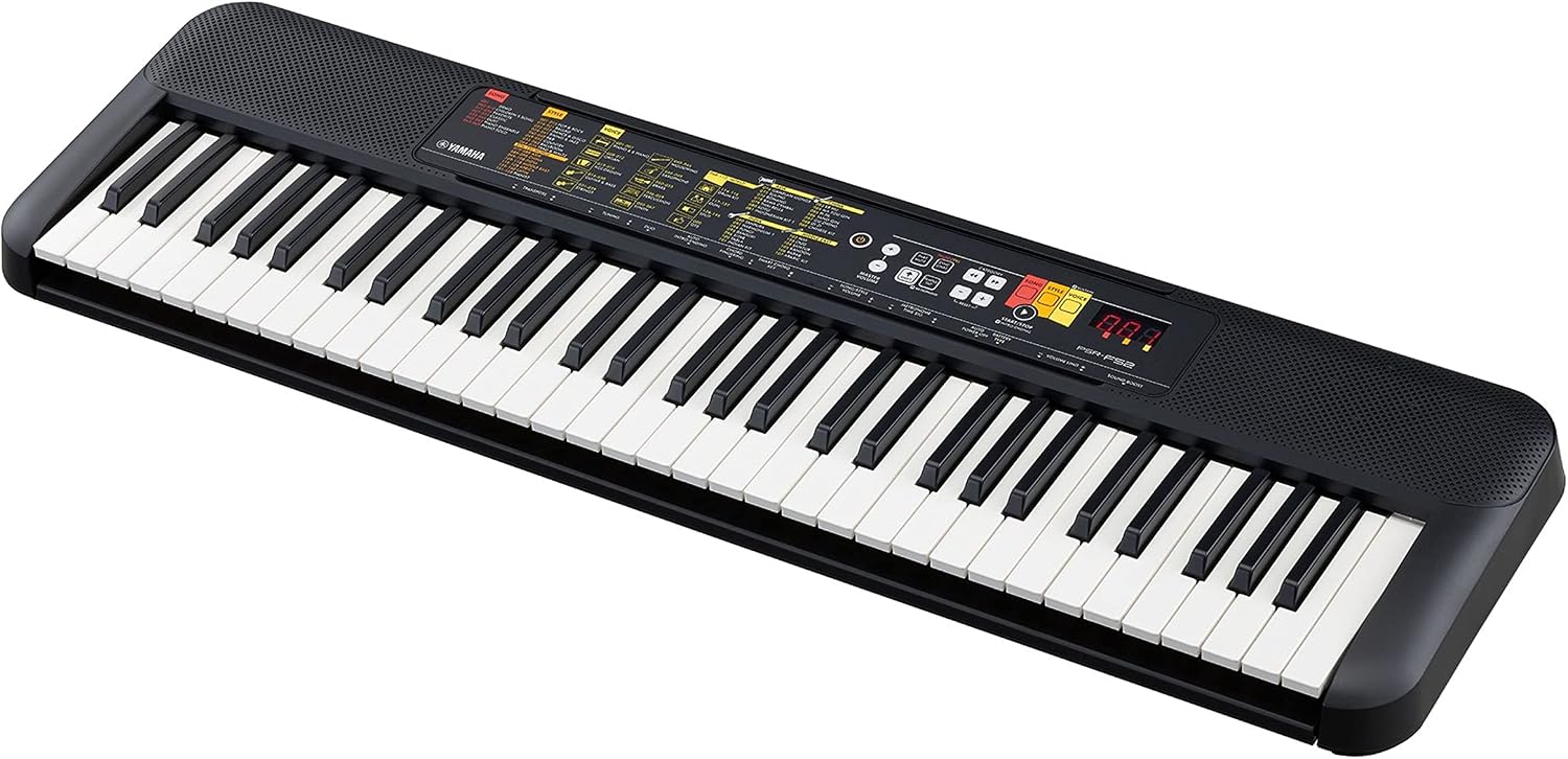 Thumbnail 2 de Yamaha PSR-F52: Tastiera digitale compatta da principianti con 61 tasti, 144 voci e 158 stili