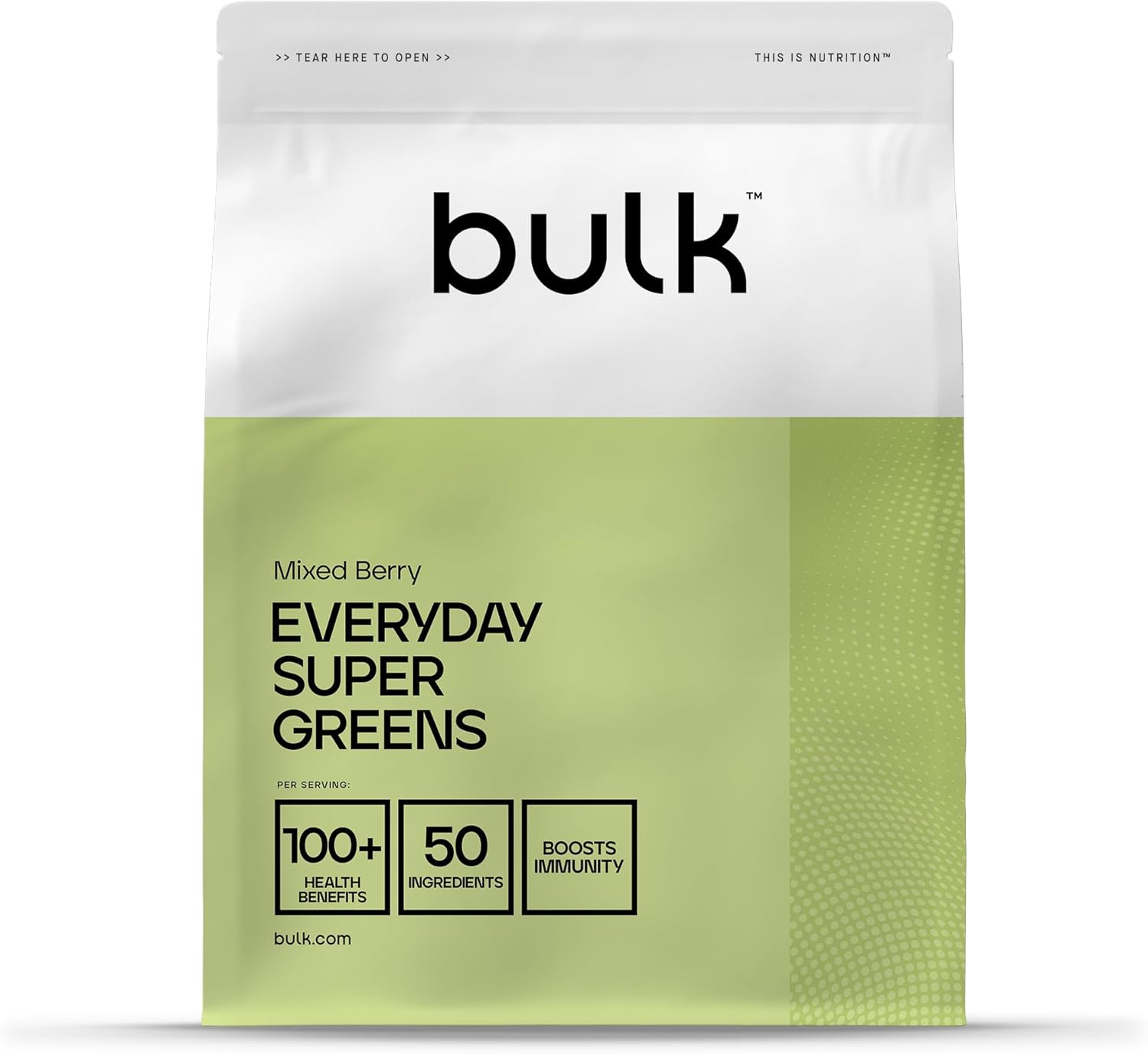 Detalle de Bulk Everyday Super Greens 30 portions đ„€