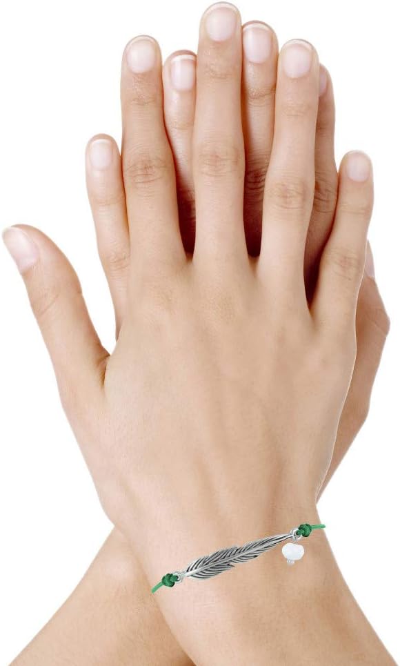 Thumbnail 1 de Bracciale Les Poulettes Bijoux in ottone argentato e perle sfaccettate