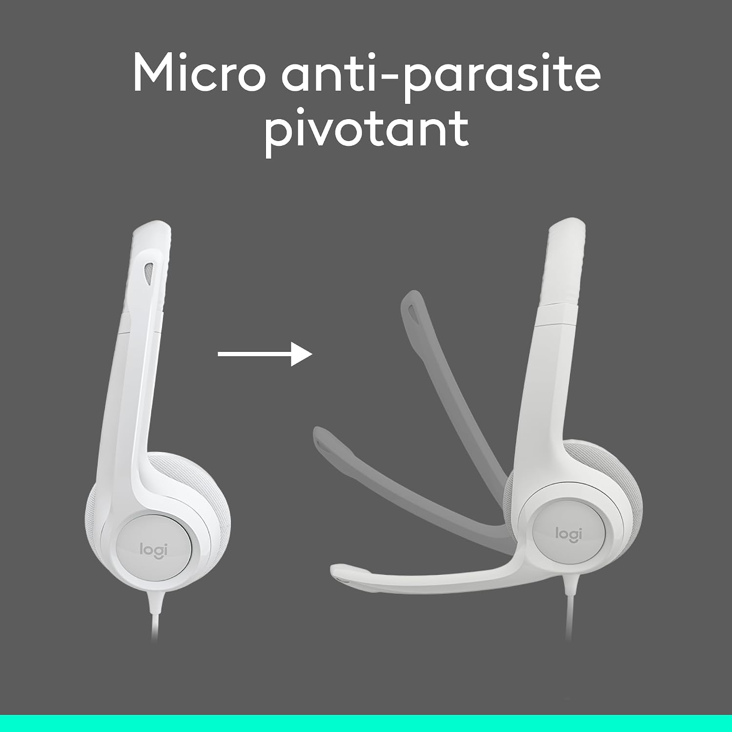 Detalle de Logitech H390 casque filaire 1,9 m
