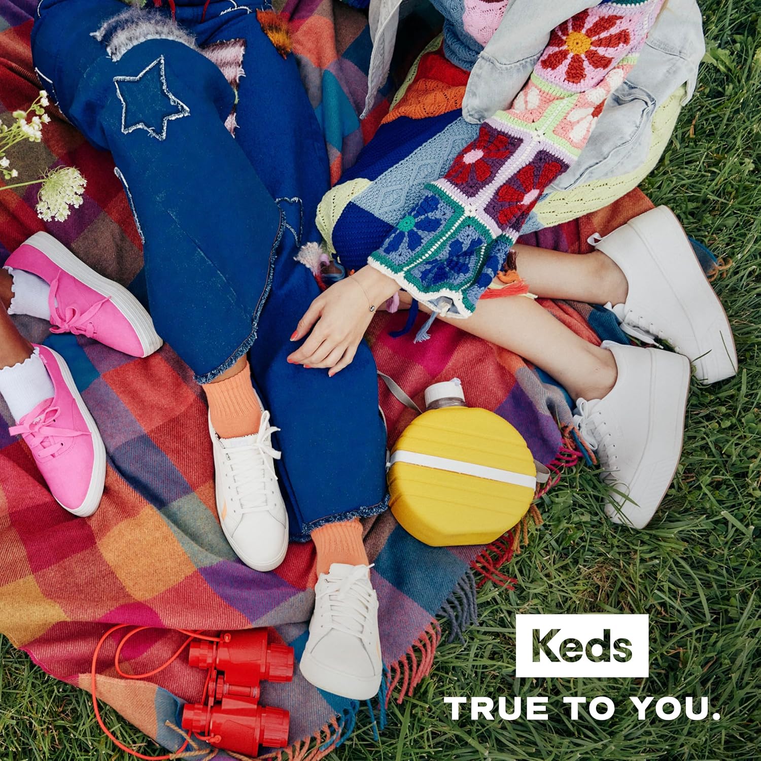 Thumbnail 1 de Keds Women’s Kickstart Lace Up Canvas Sneaker