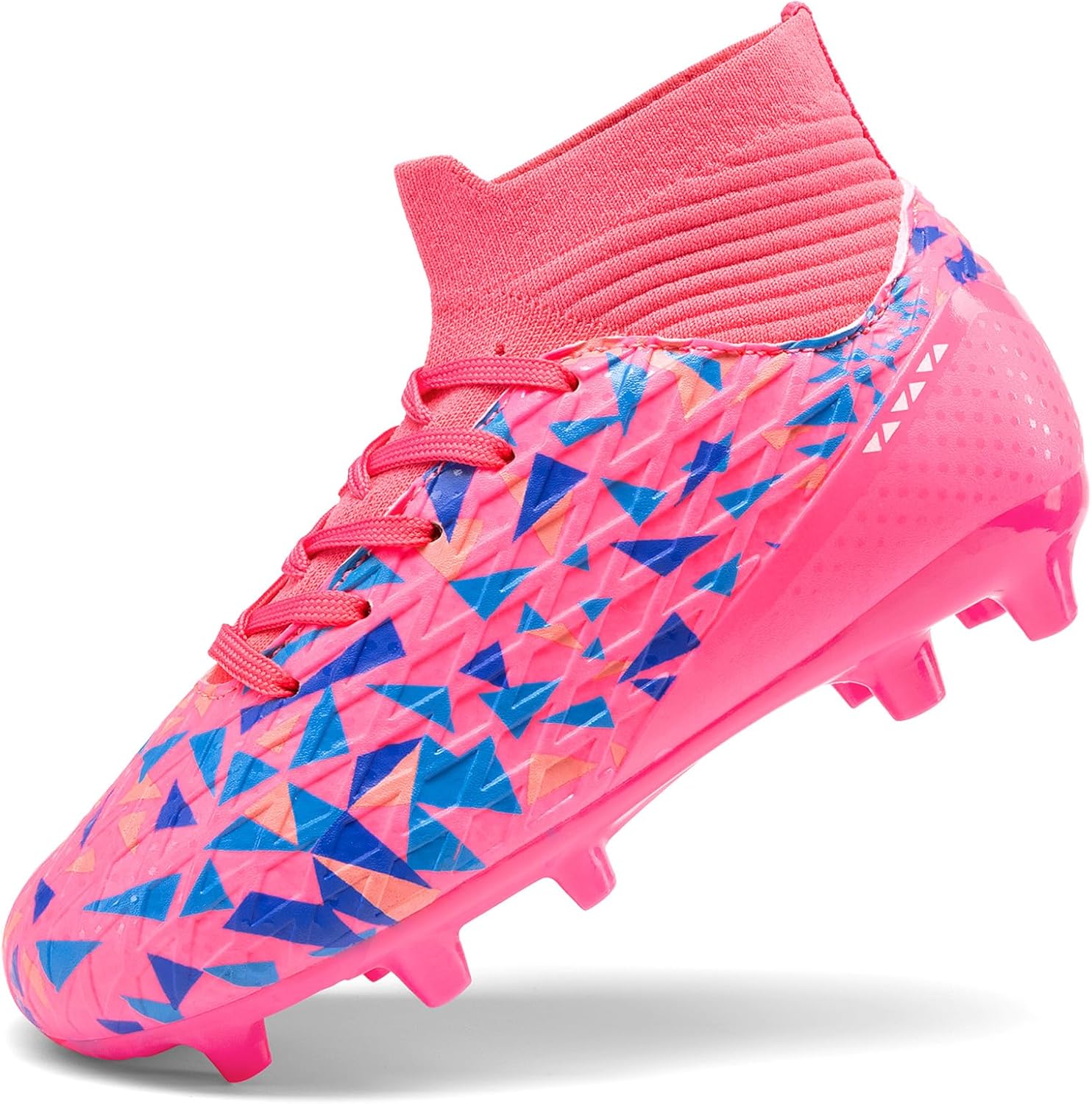 Thumbnail 6 de DREAM PAIRS Boys Football Cleats Youth High Top Firm Ground Soccer Shoes