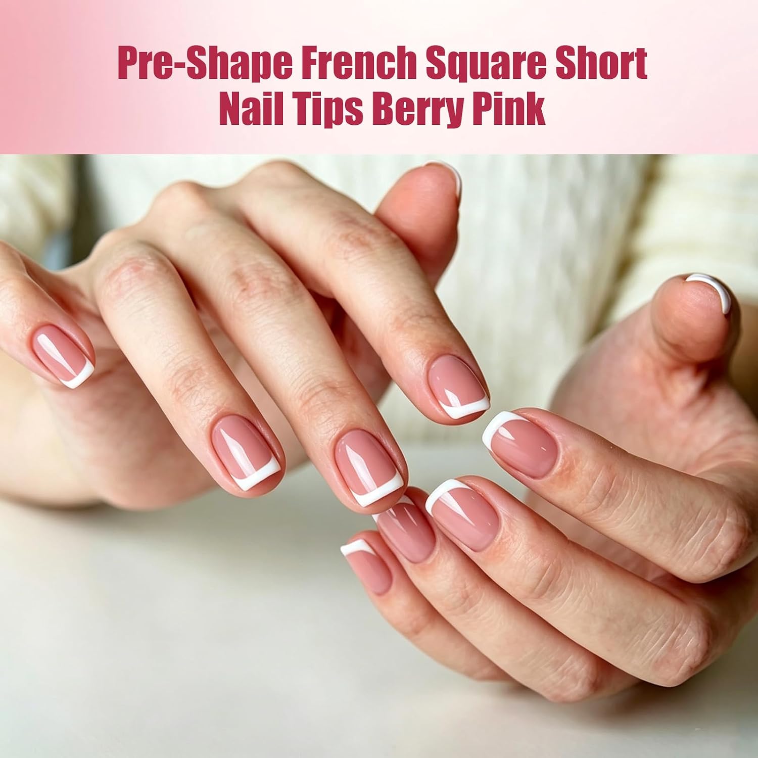 Detalle 2 de ADORYNIGIC Press-On Nails, 128-Piece Set