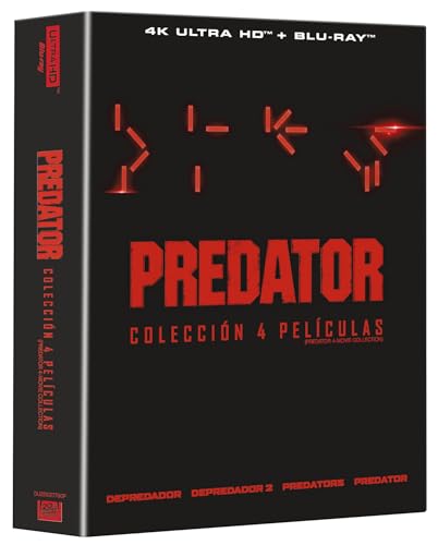 Detalle de Predator Colección 4 Películas (4K UHD + Blu-ray) de Divisa Films