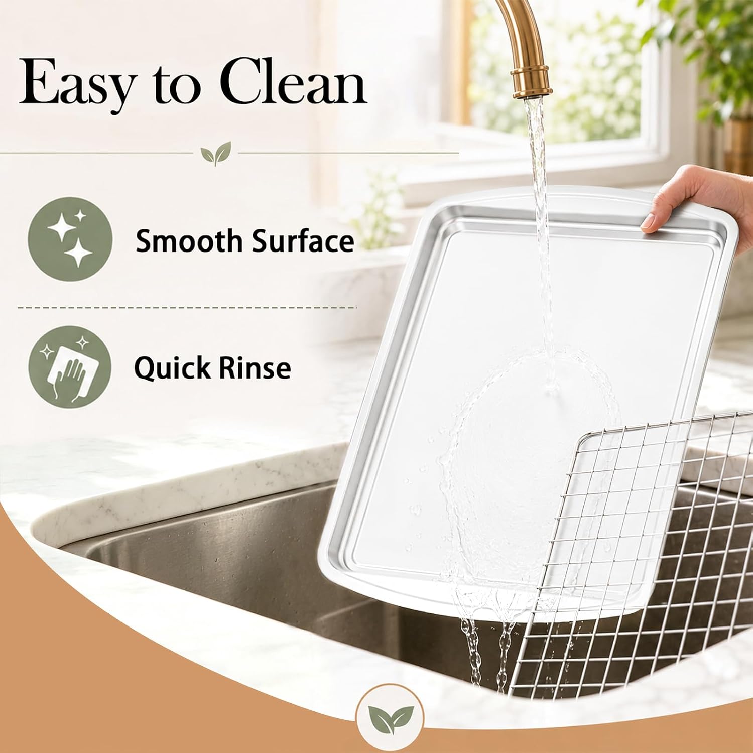 Thumbnail 5 de Baking Sheet Set with Cooling Racks, 16 × 11 Inch