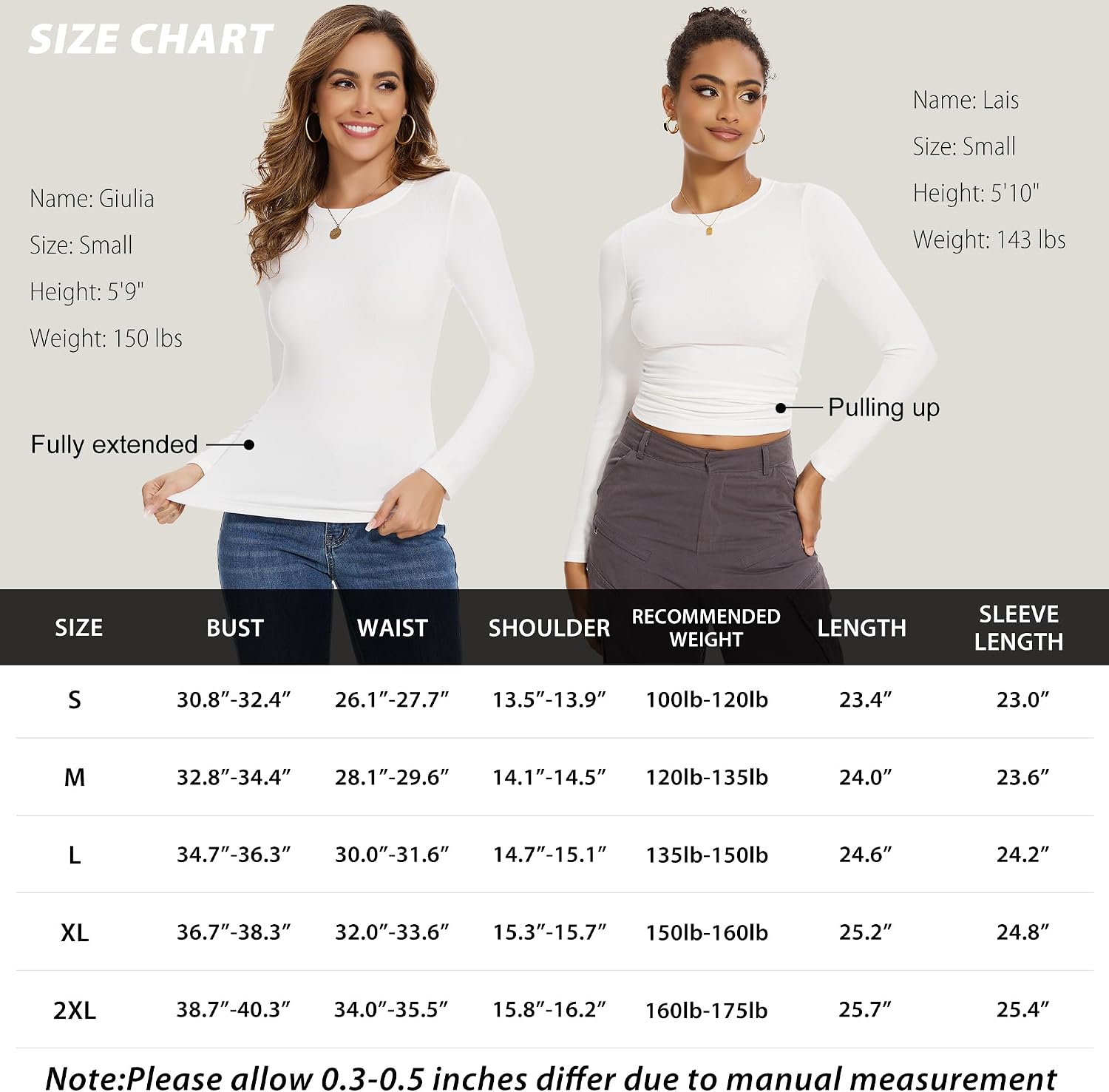 Thumbnail 4 de miijoory Langarmshirt Damen S-2XL