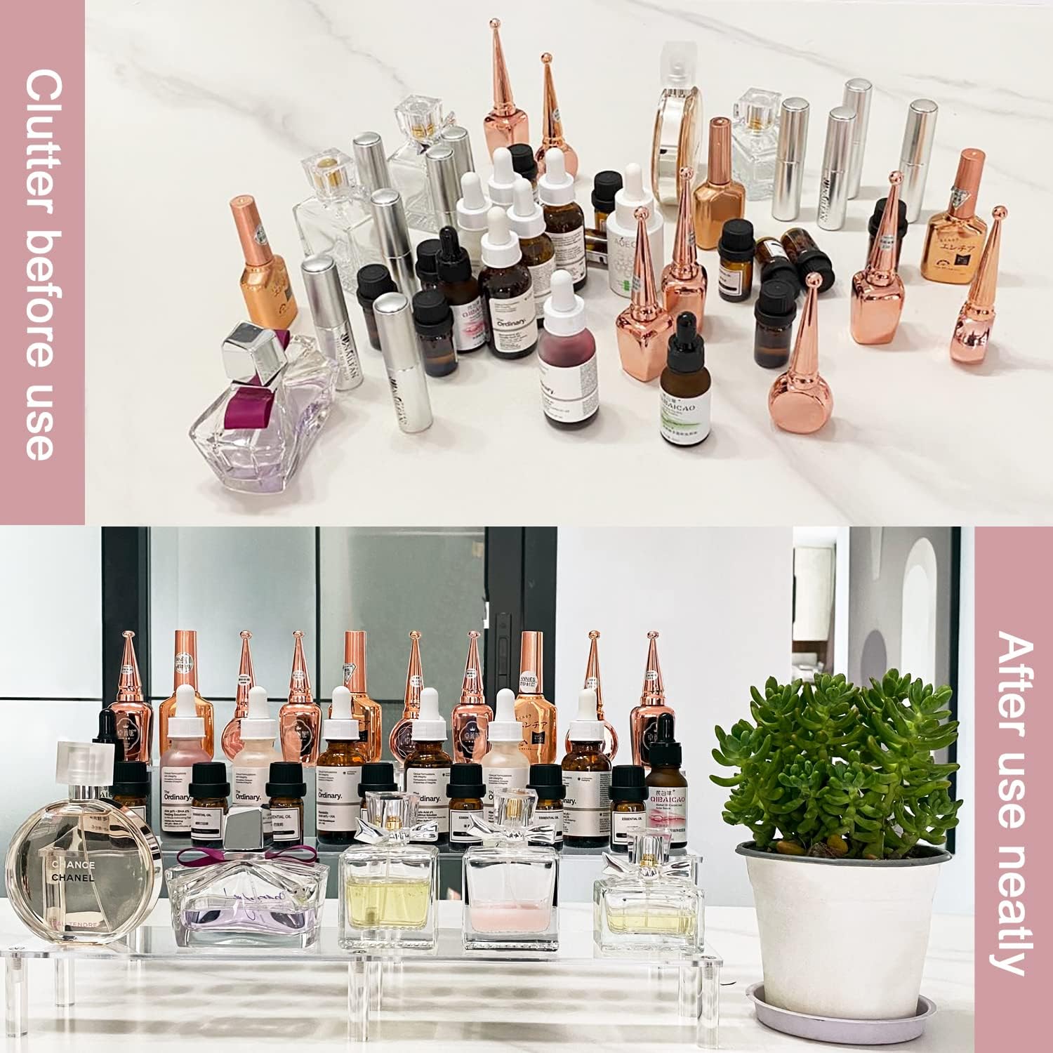 Thumbnail 2 de Acrylic riser display shelf 38x19x14cm