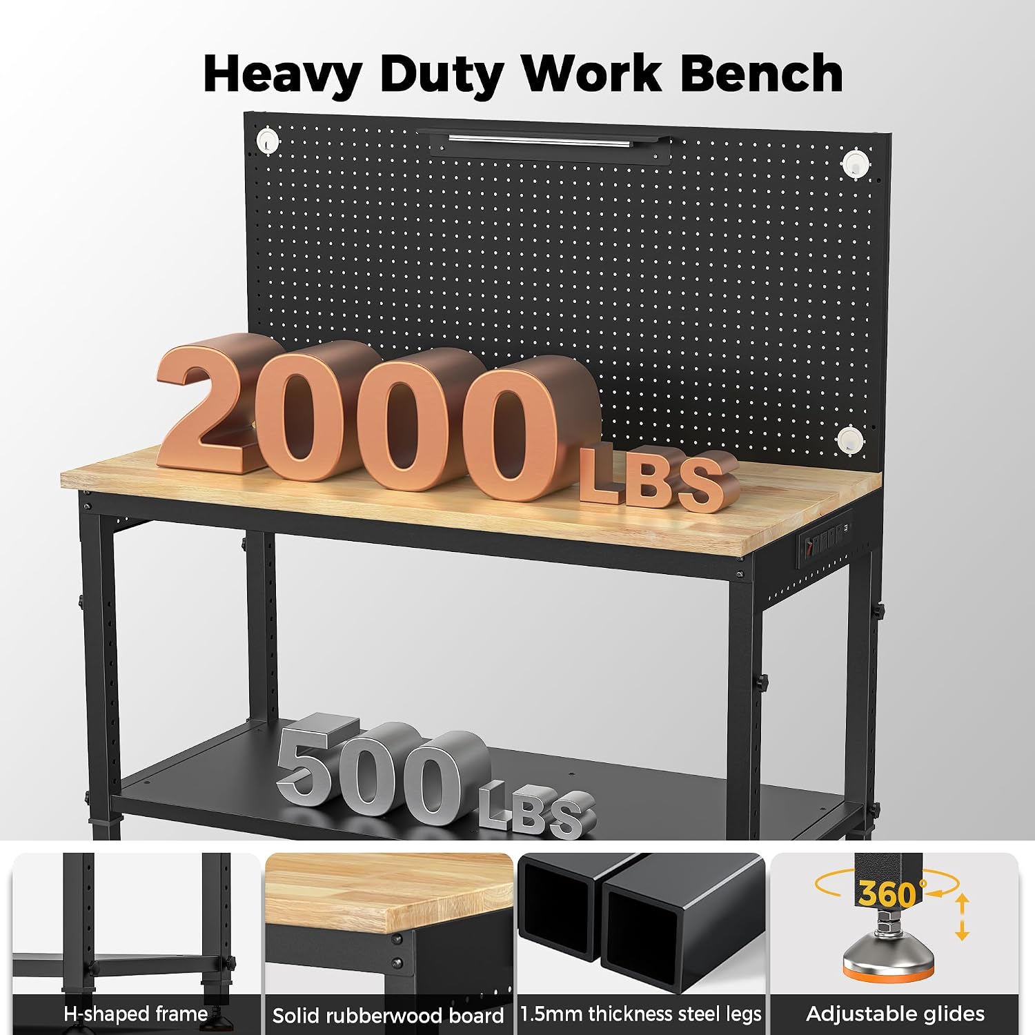 Detalle 2 de CAMMOO Workbench, 48 x 24 Inch